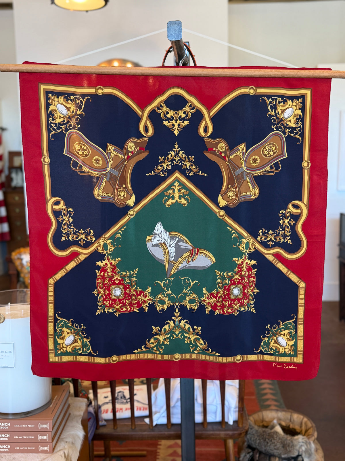 Pierre Cardin Silk Scarf