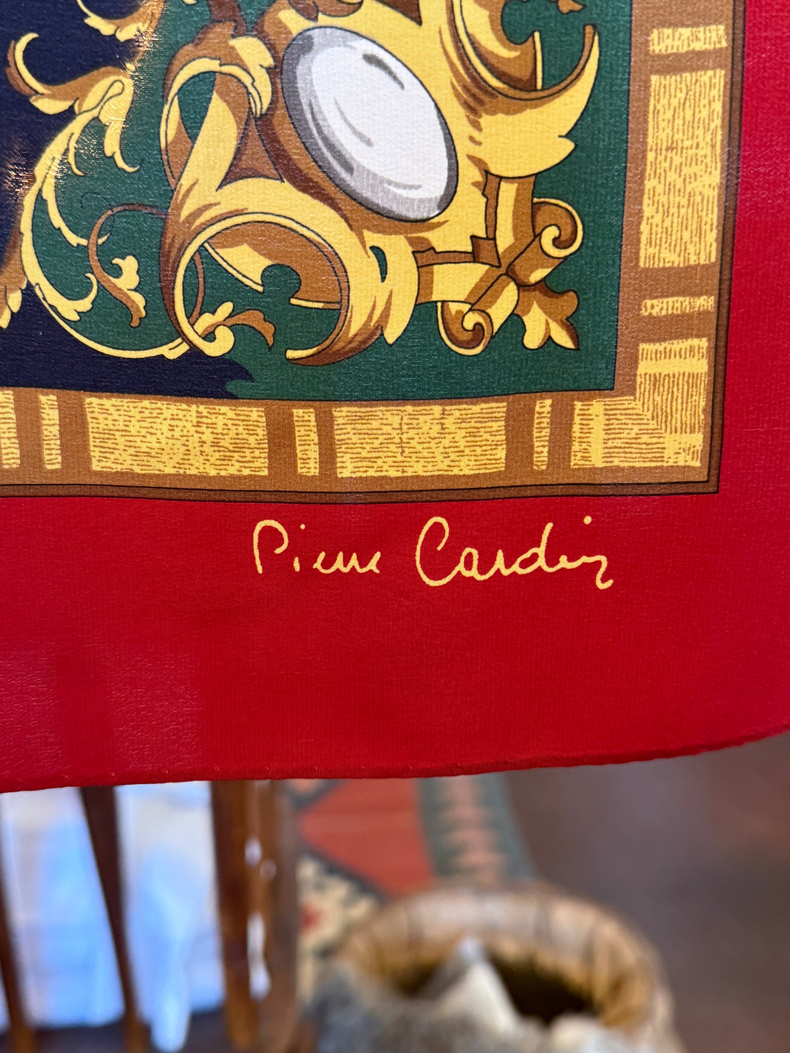 Pierre Cardin Silk Scarf