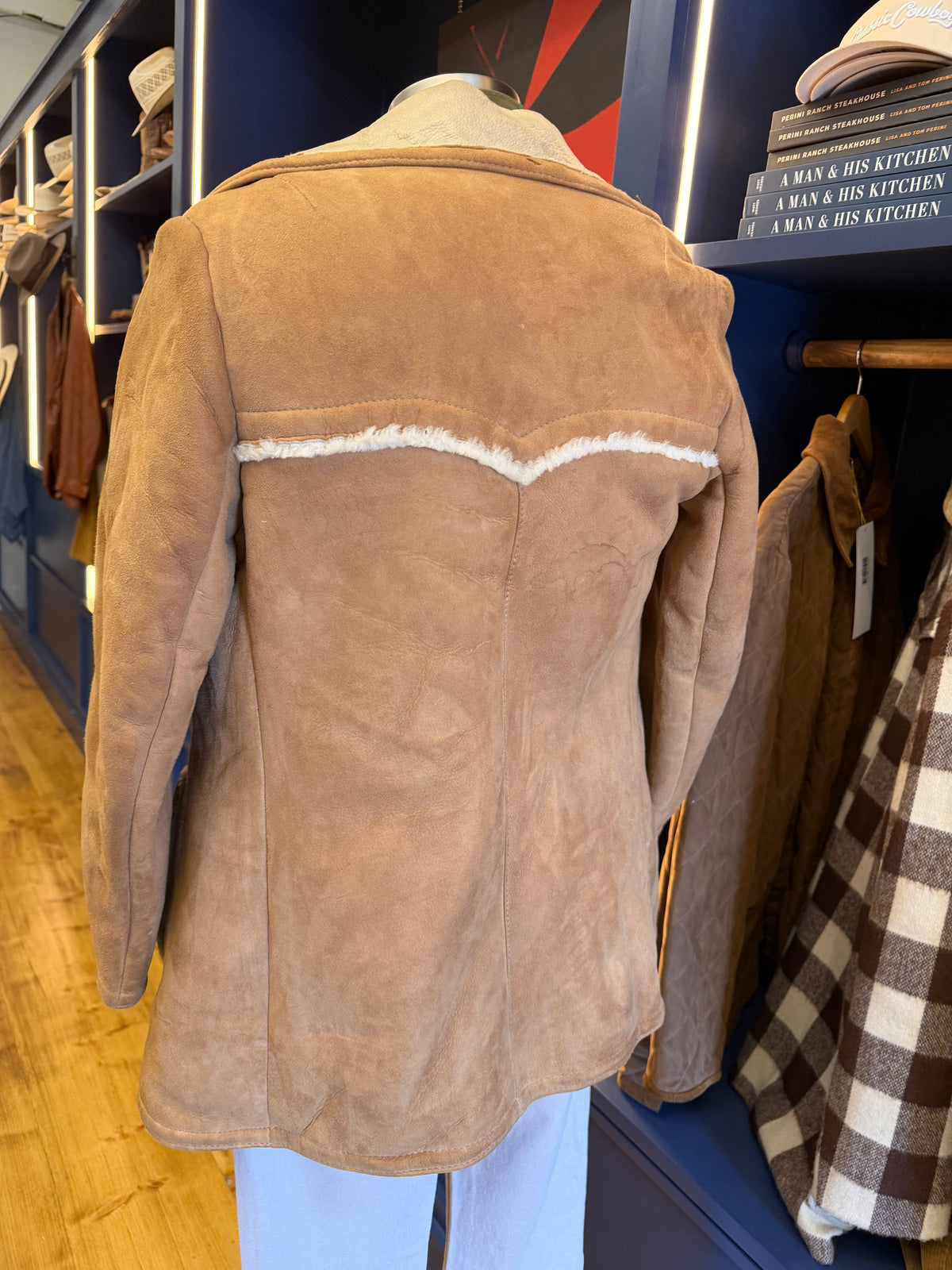 Sawyer Curly Lamb & Shearling Coat