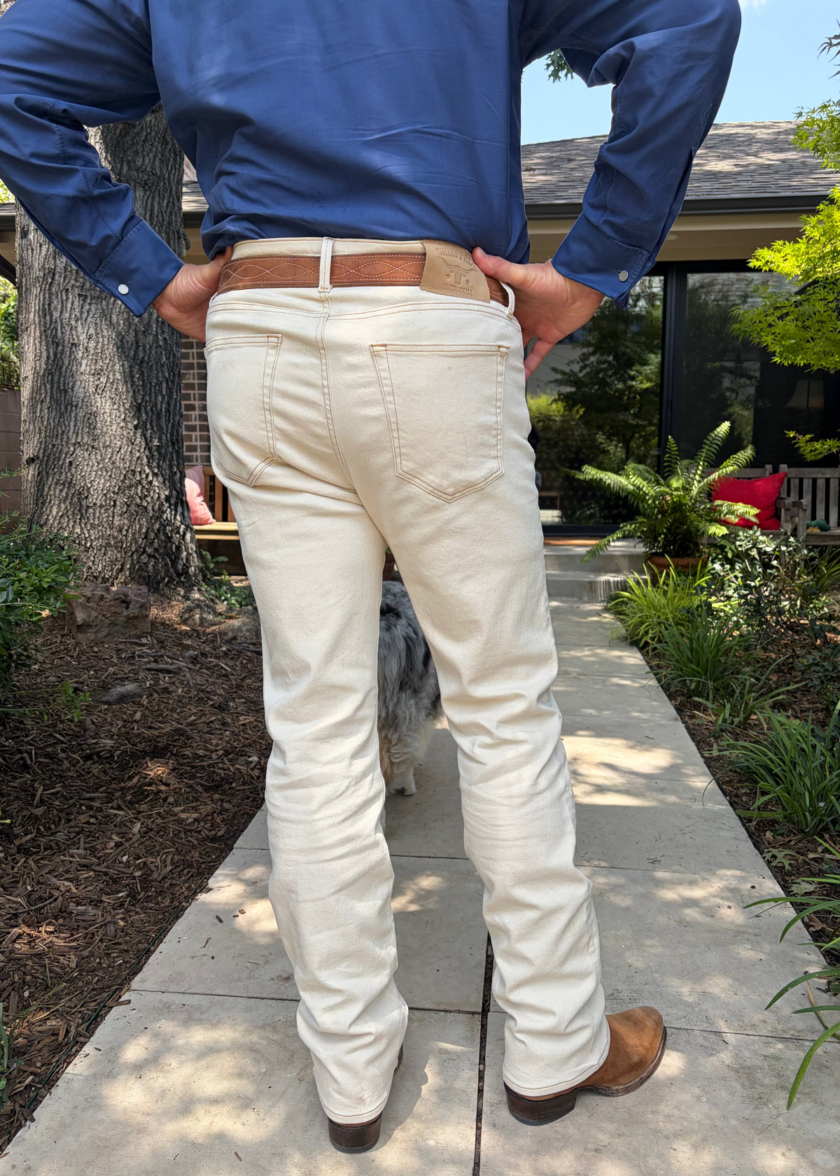Boot Cut Jean in Limestone