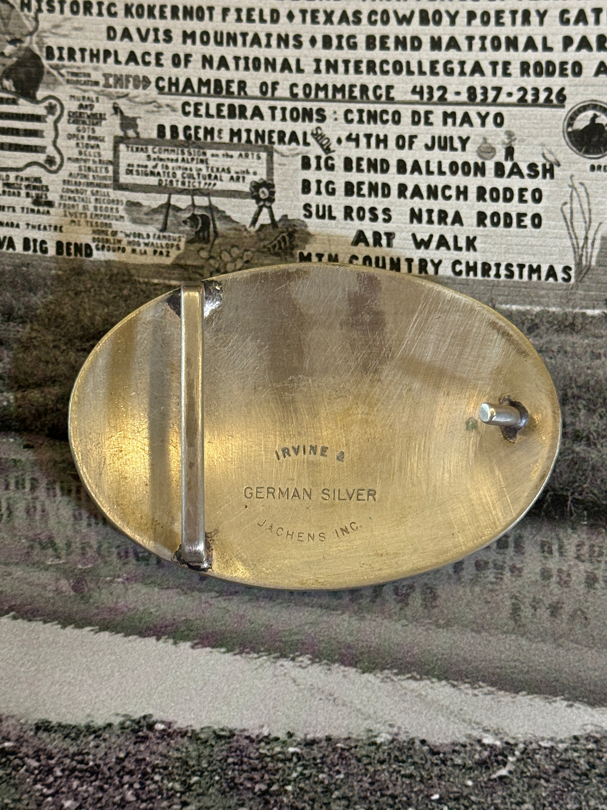 Longhorn Belt Buckle