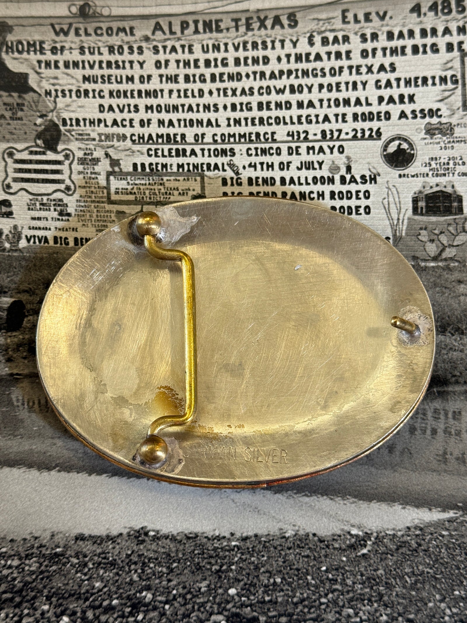 Longhorn Belt Buckle