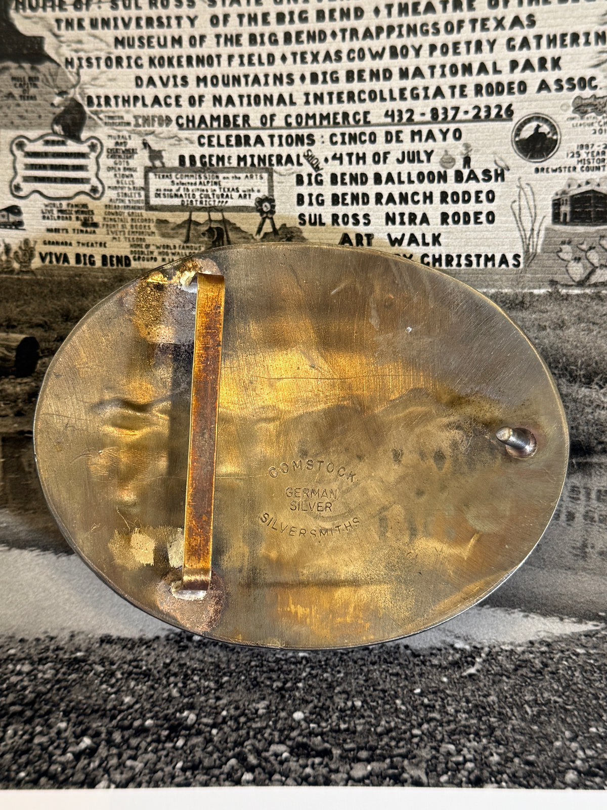 Armadillo Belt Buckle