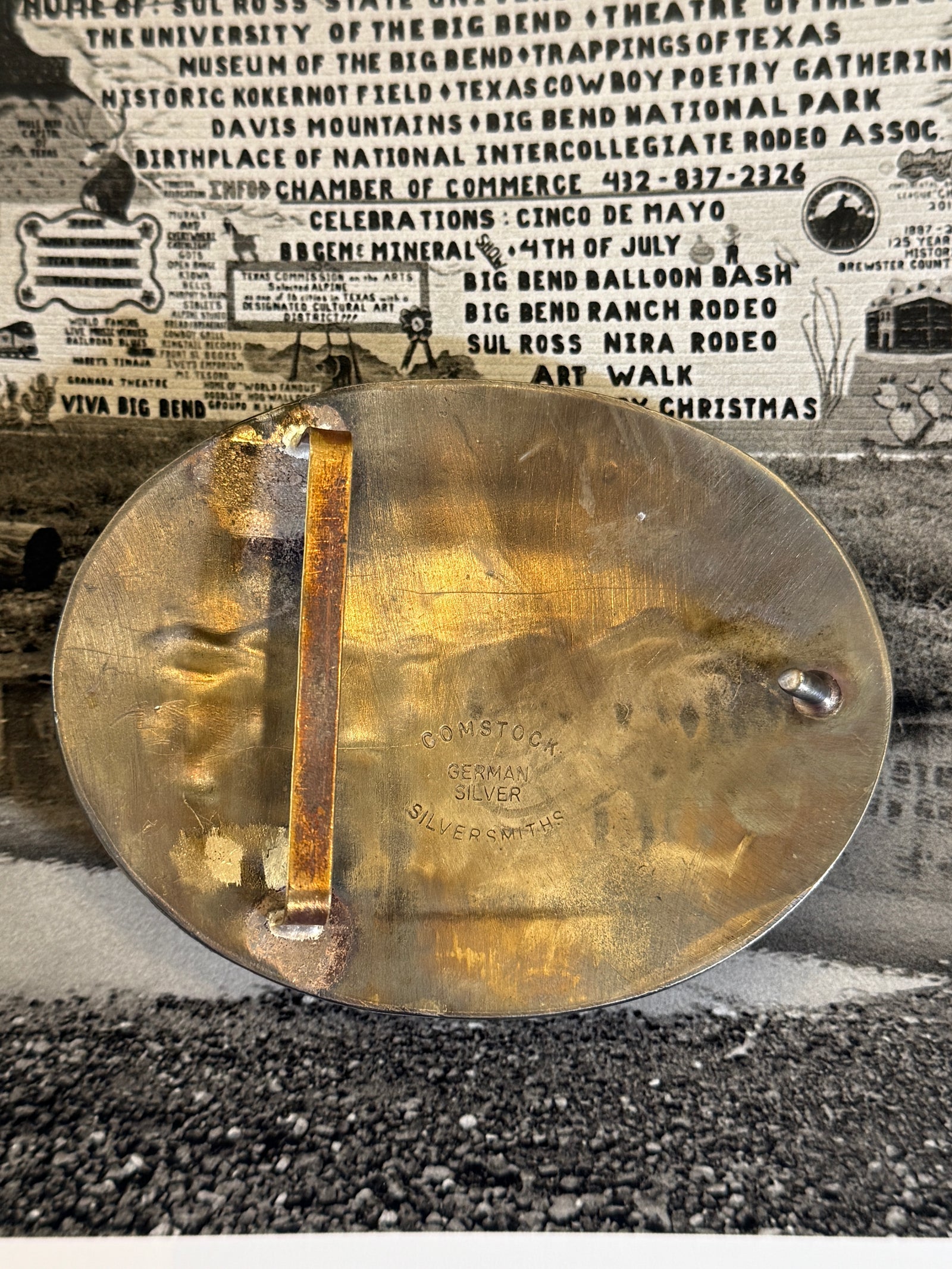 Armadillo Belt Buckle