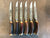 Vintage Sheffield Antler Knifes