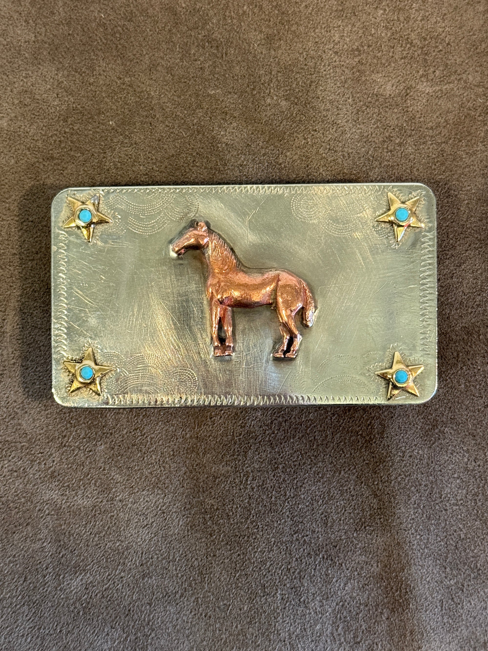 Vintage Horse Buckle