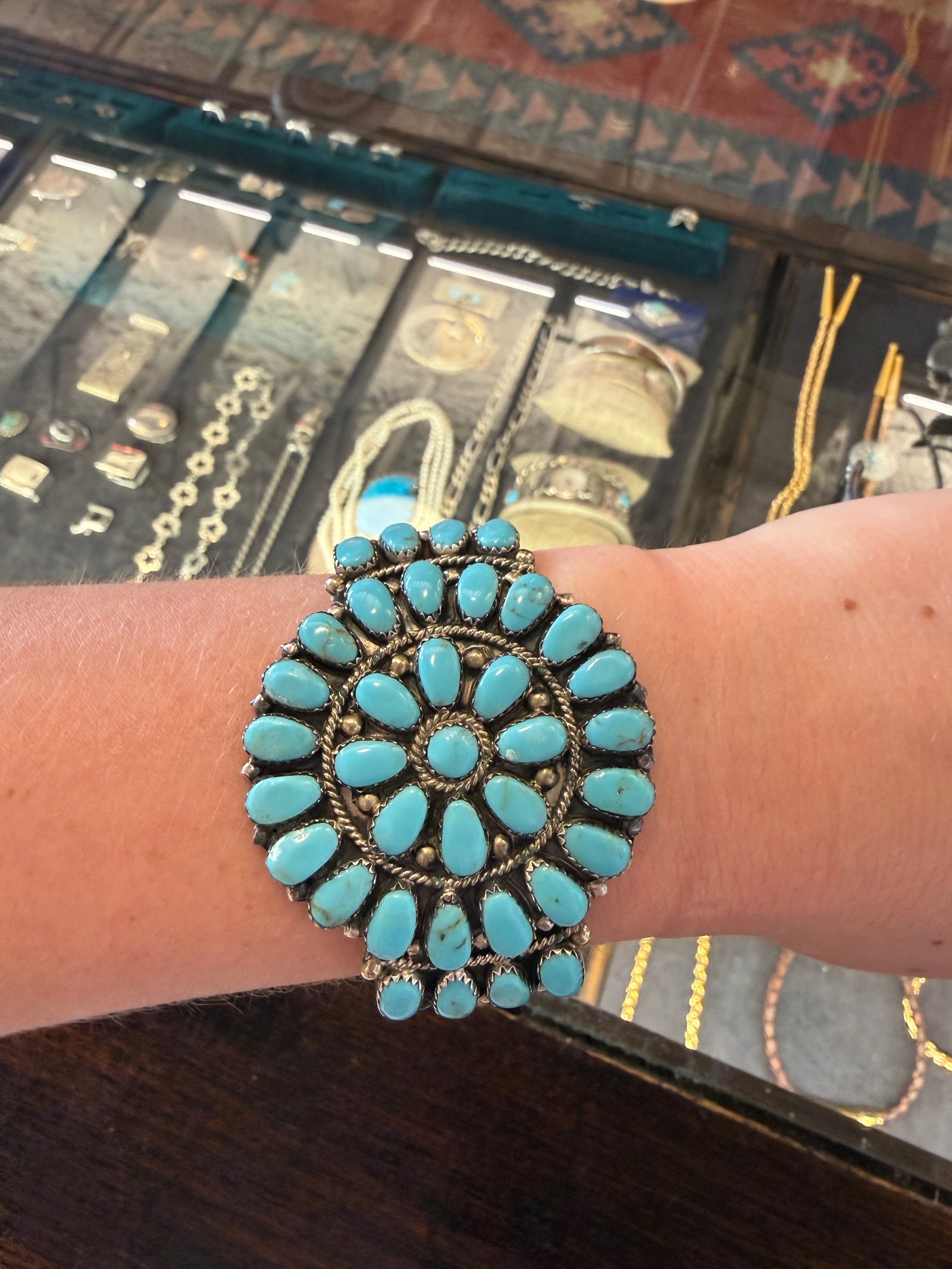 Navajo Petit Point Cuff