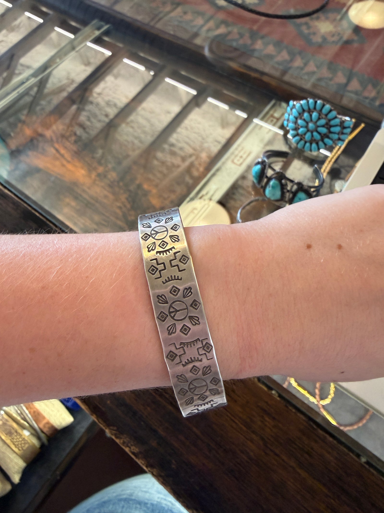 Stamped Cuff