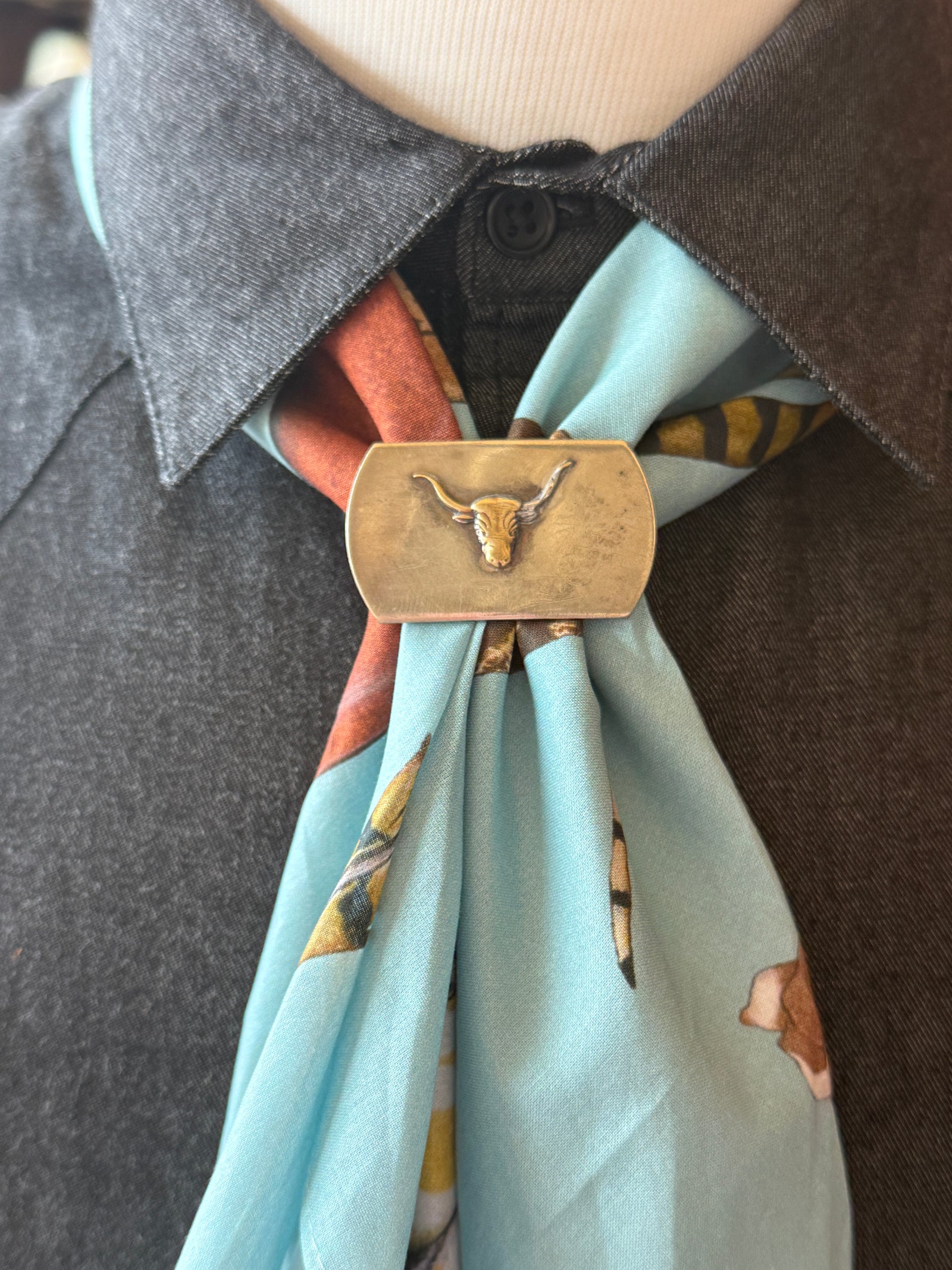 Longhorn Scarf Slide