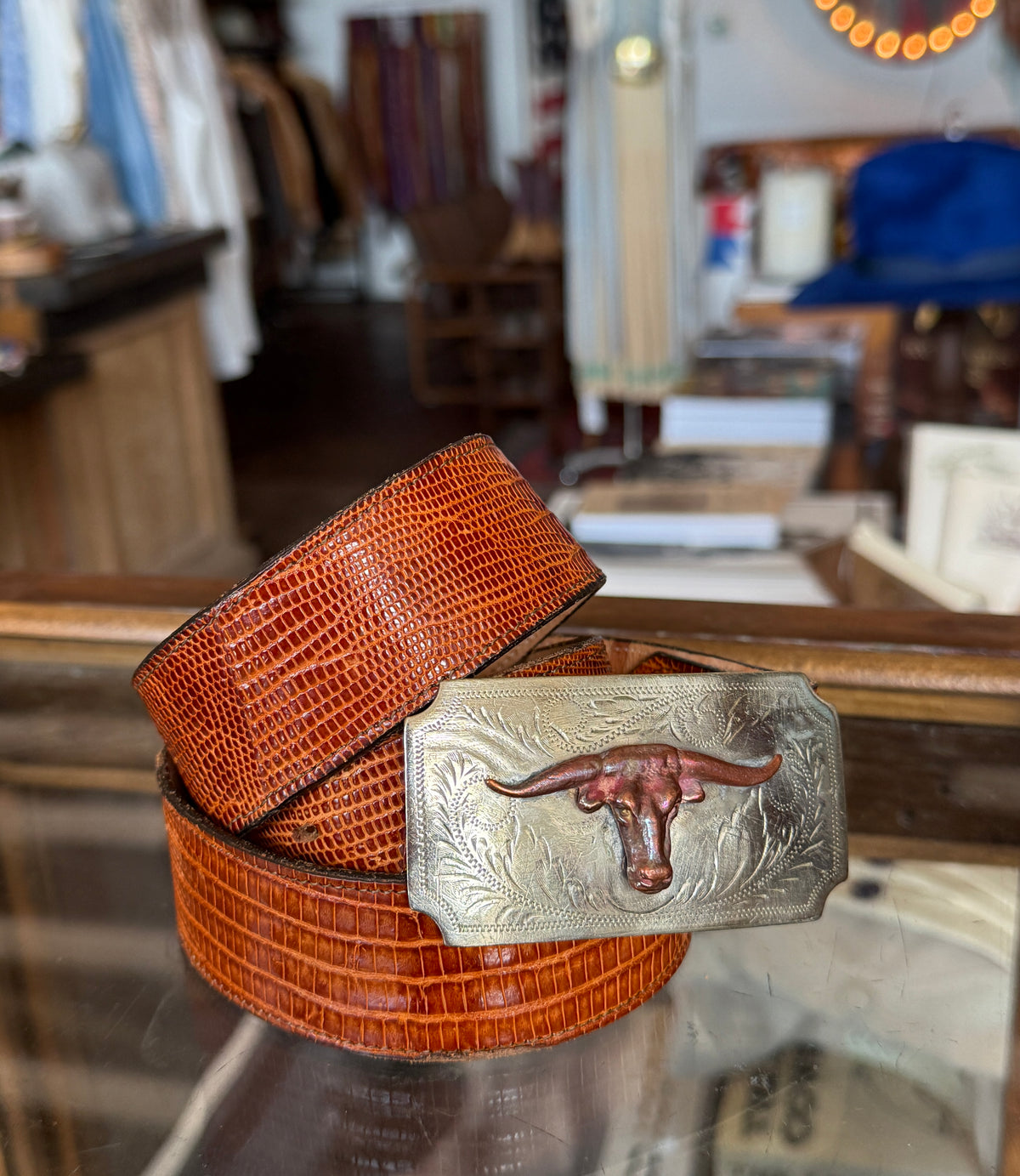Longhorn Belt Buckle