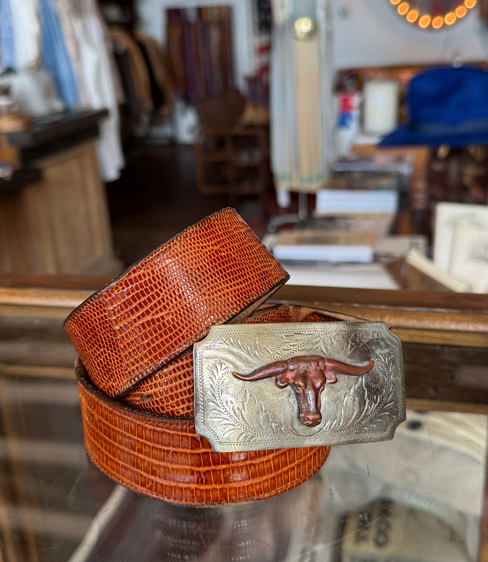 Longhorn Belt Buckle