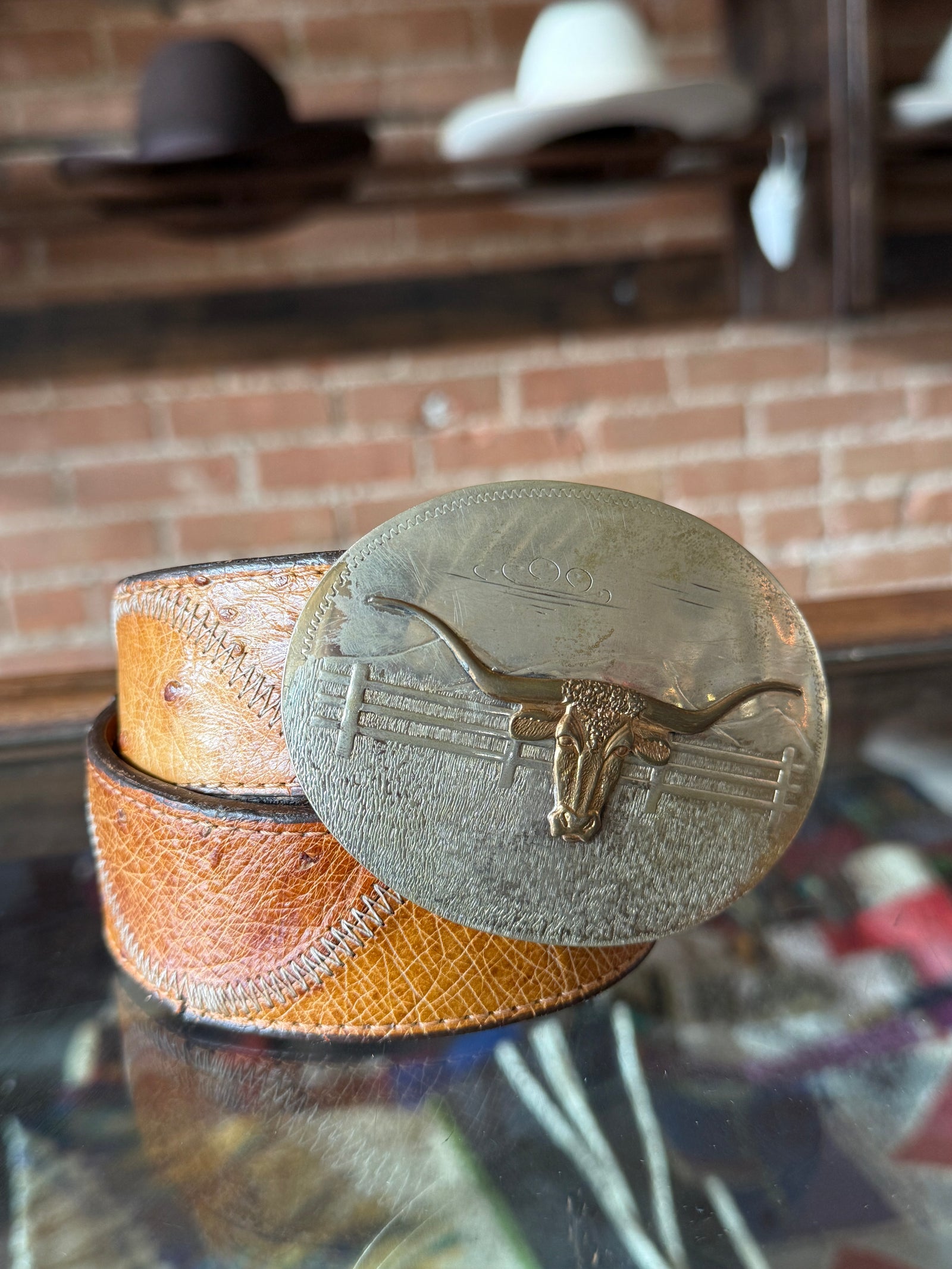 Longhorn Belt Buckle
