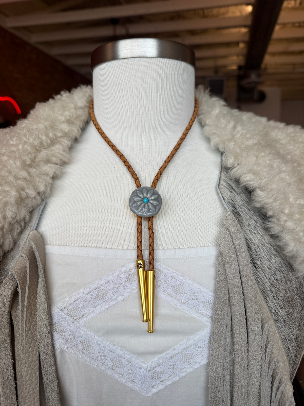 Mini Clay Bolo - Leather