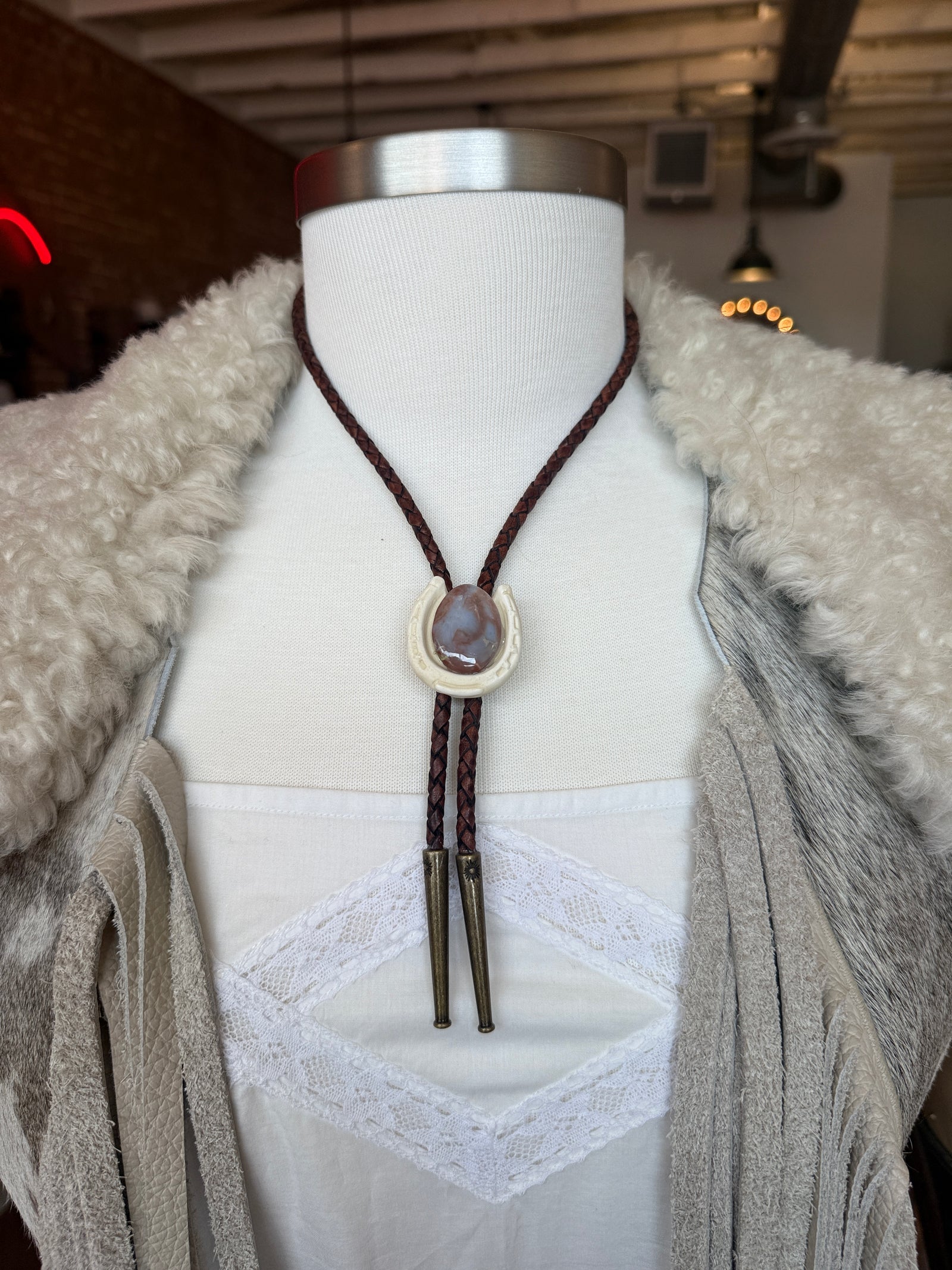 Mini Clay Bolo - Leather