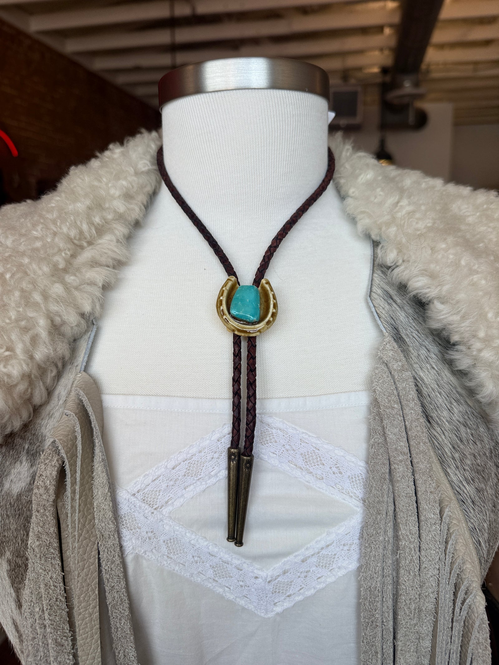 Mini Clay Bolo - Leather