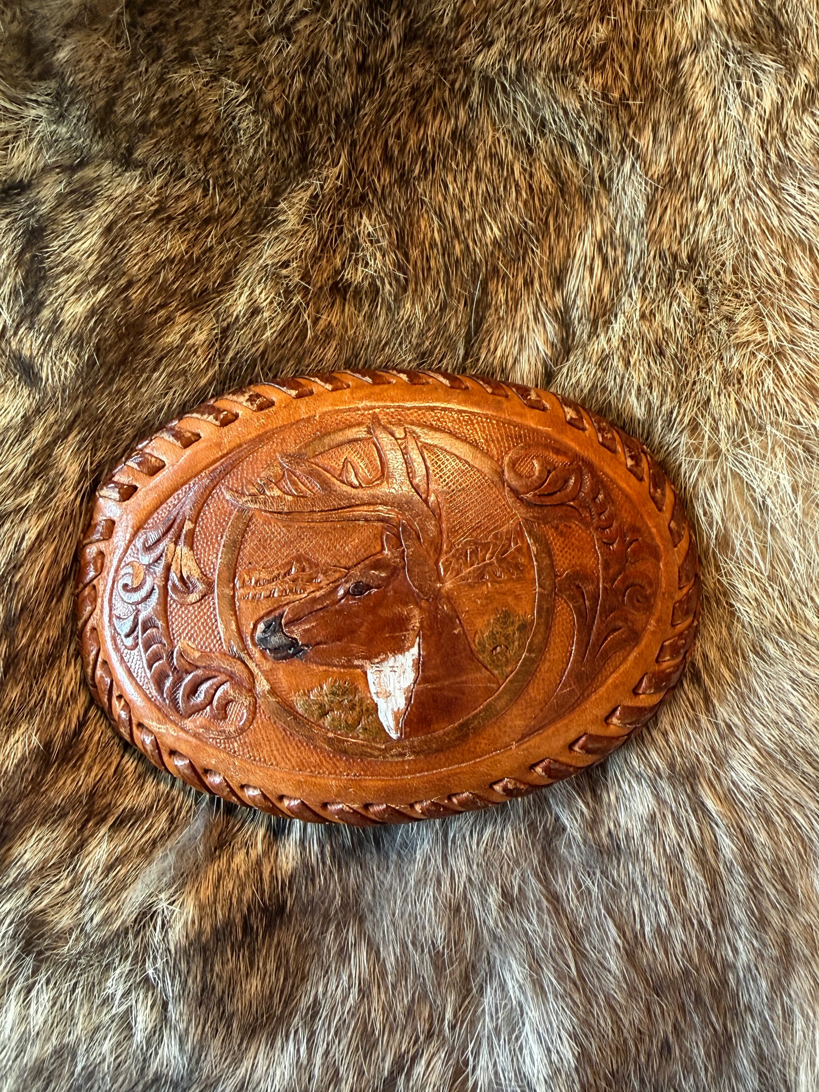 Leather Belt Buckle