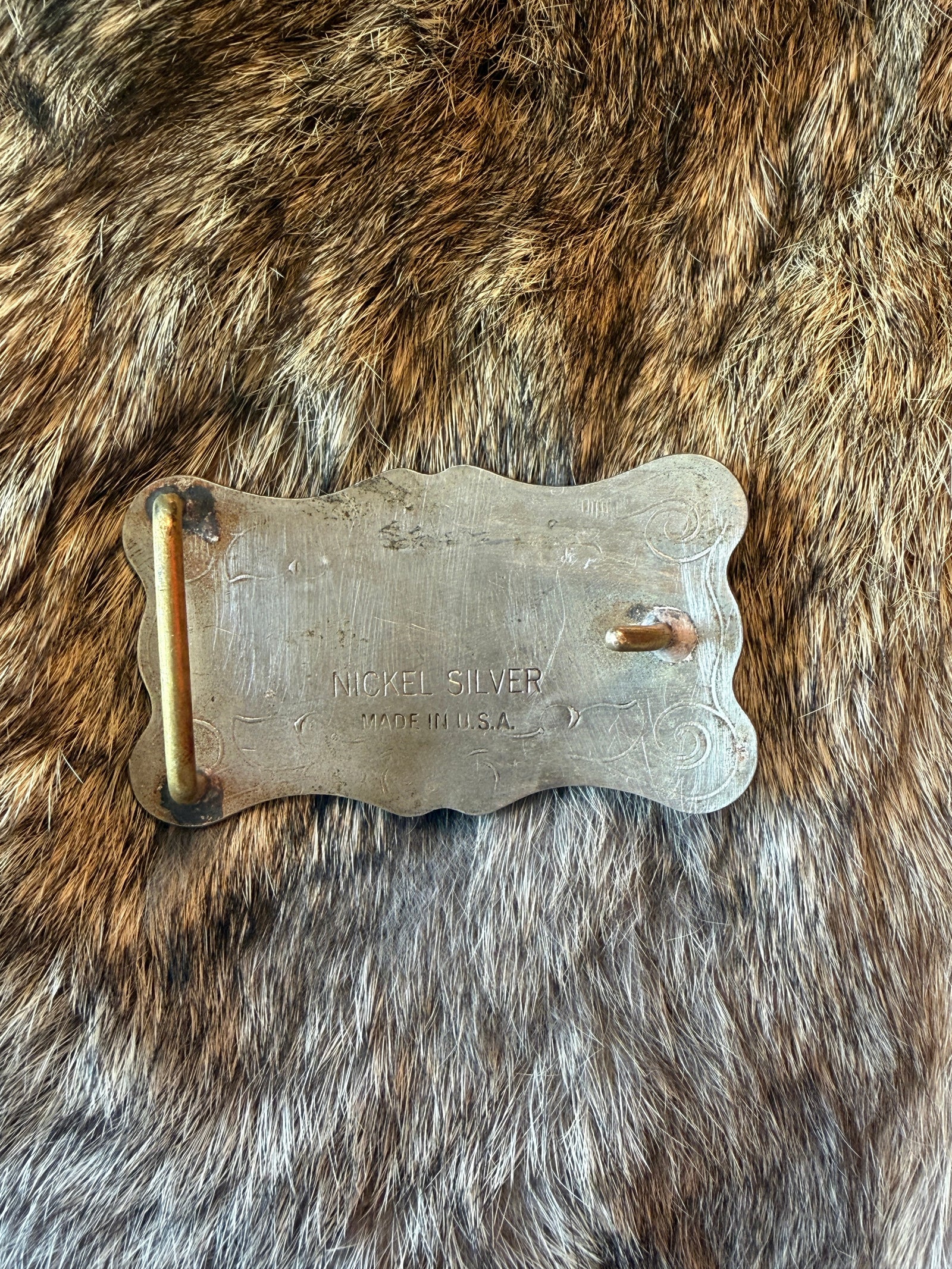Horned Frog Belt Buckle
