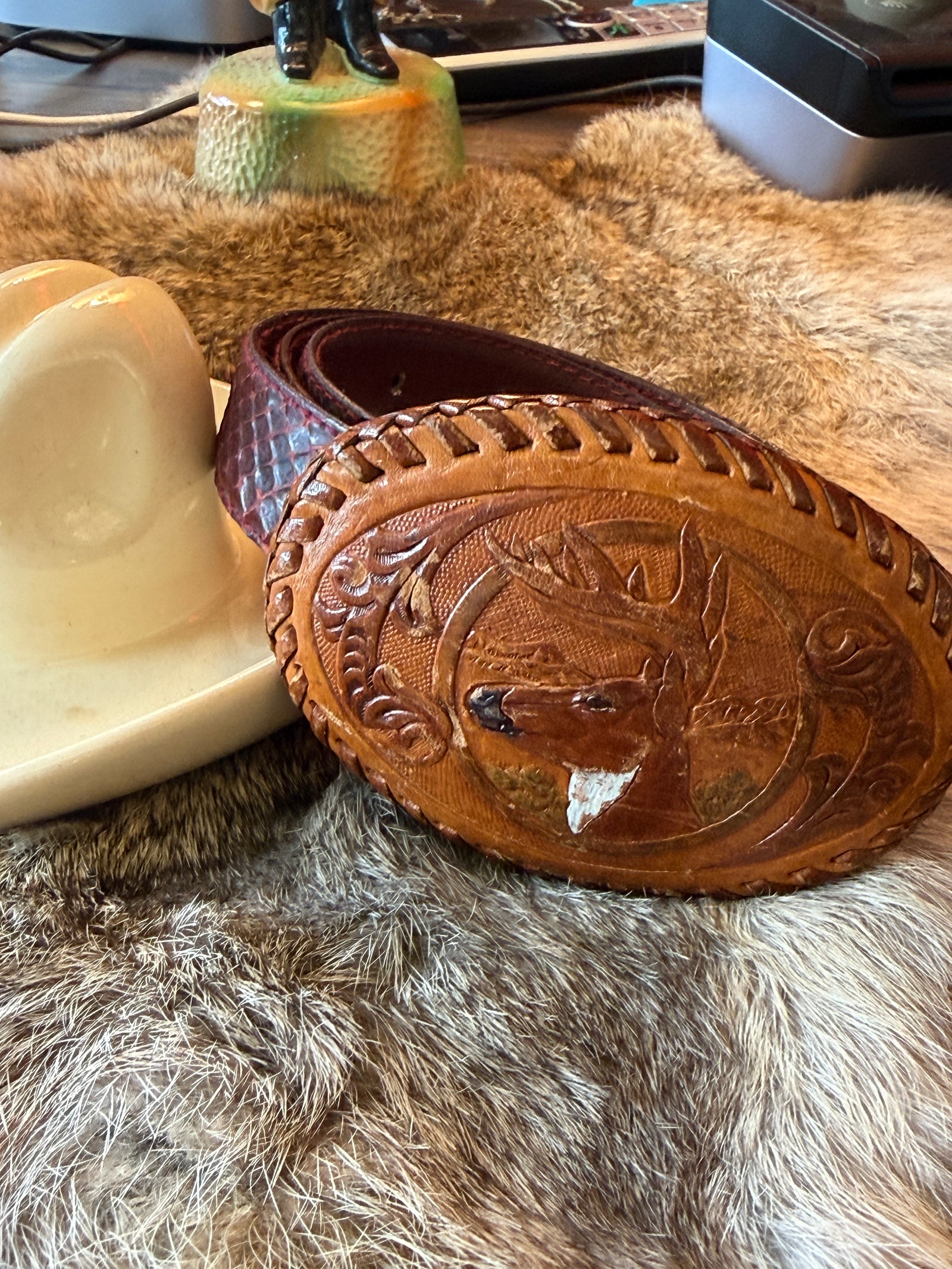 Leather Belt Buckle