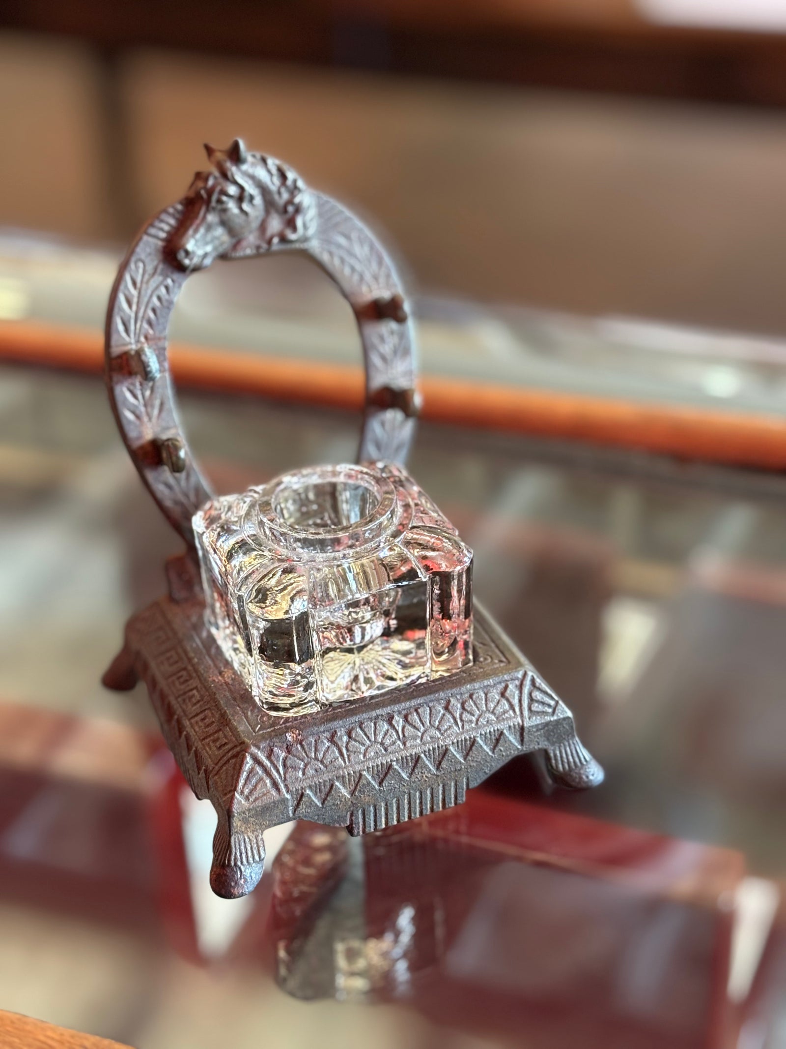 Horseshoe Inkwell