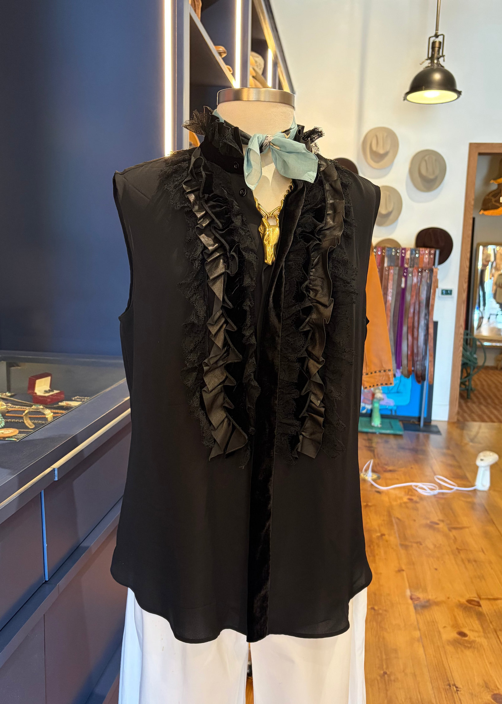 Edwardian Style Blouse by Ralph Lauren.