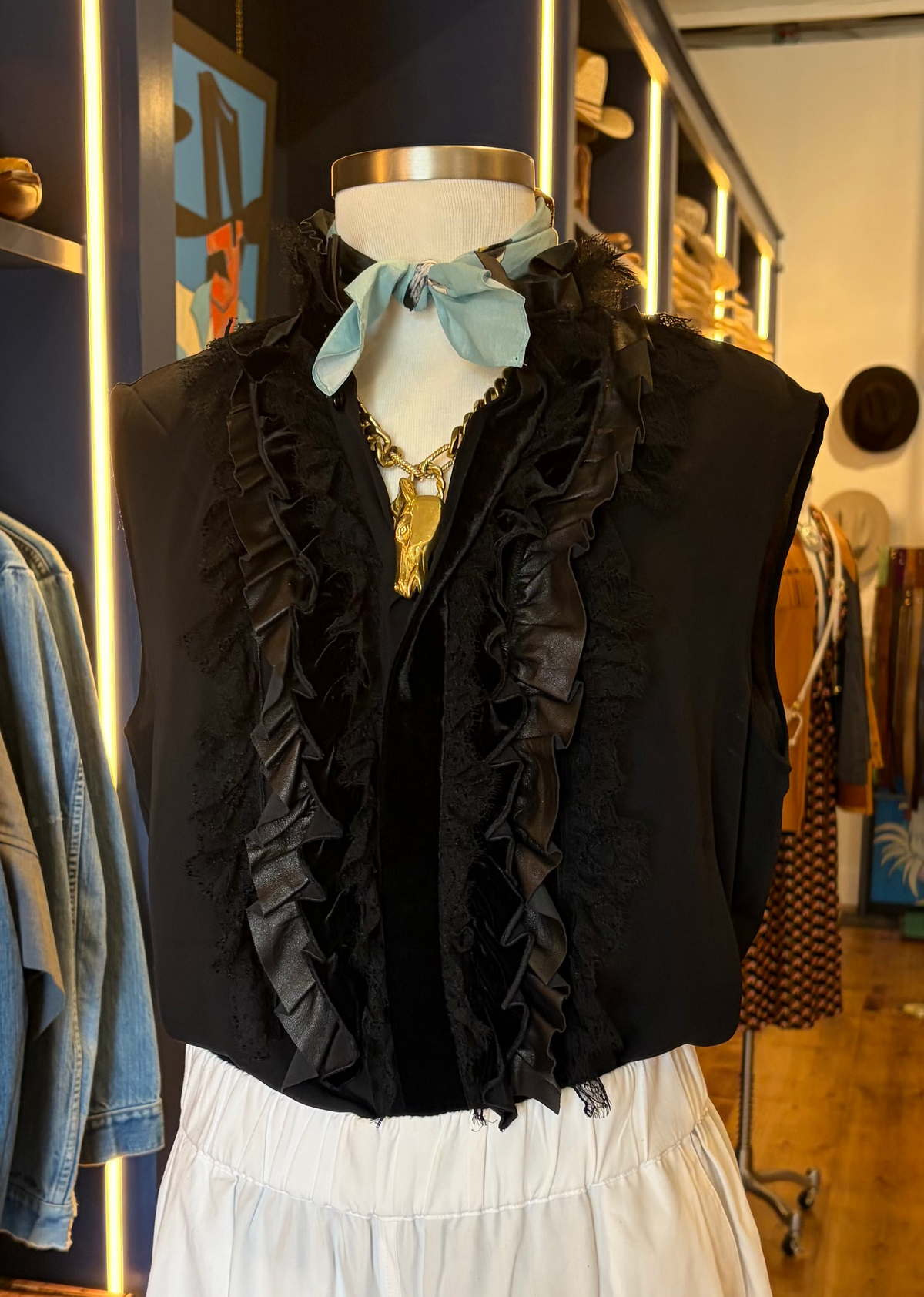 Edwardian Style Blouse by Ralph Lauren.