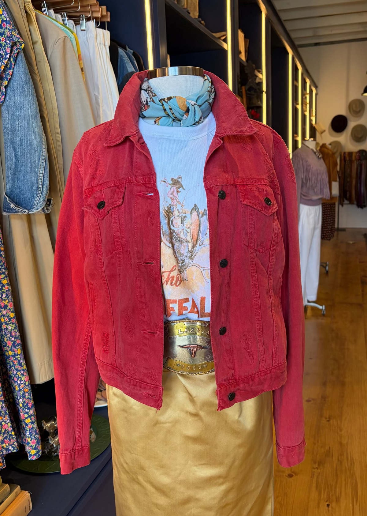 Red Denim Supply Ralph Lauren Denim Jacket