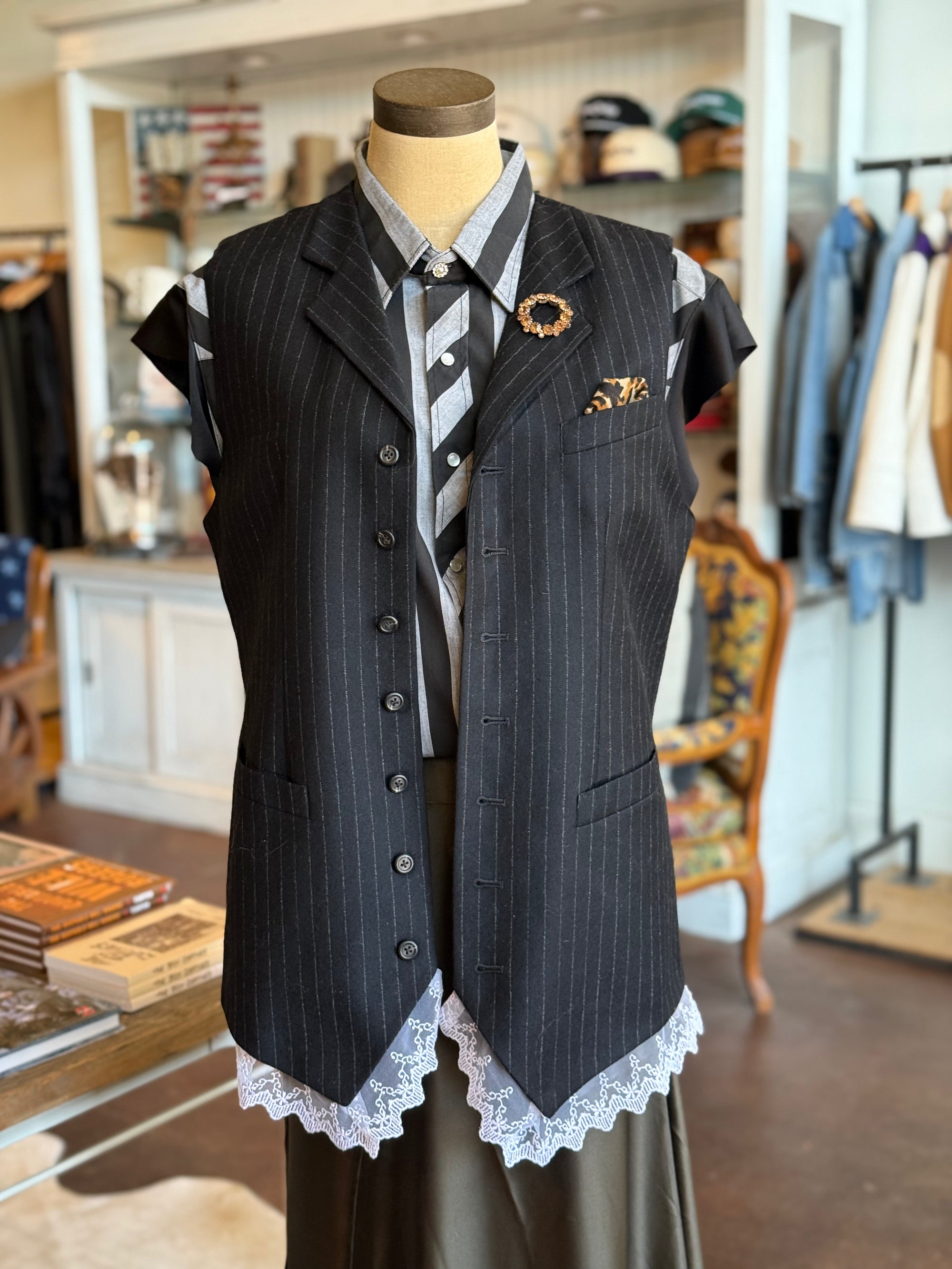 Vintage Ralph Lauren Reworked Vest