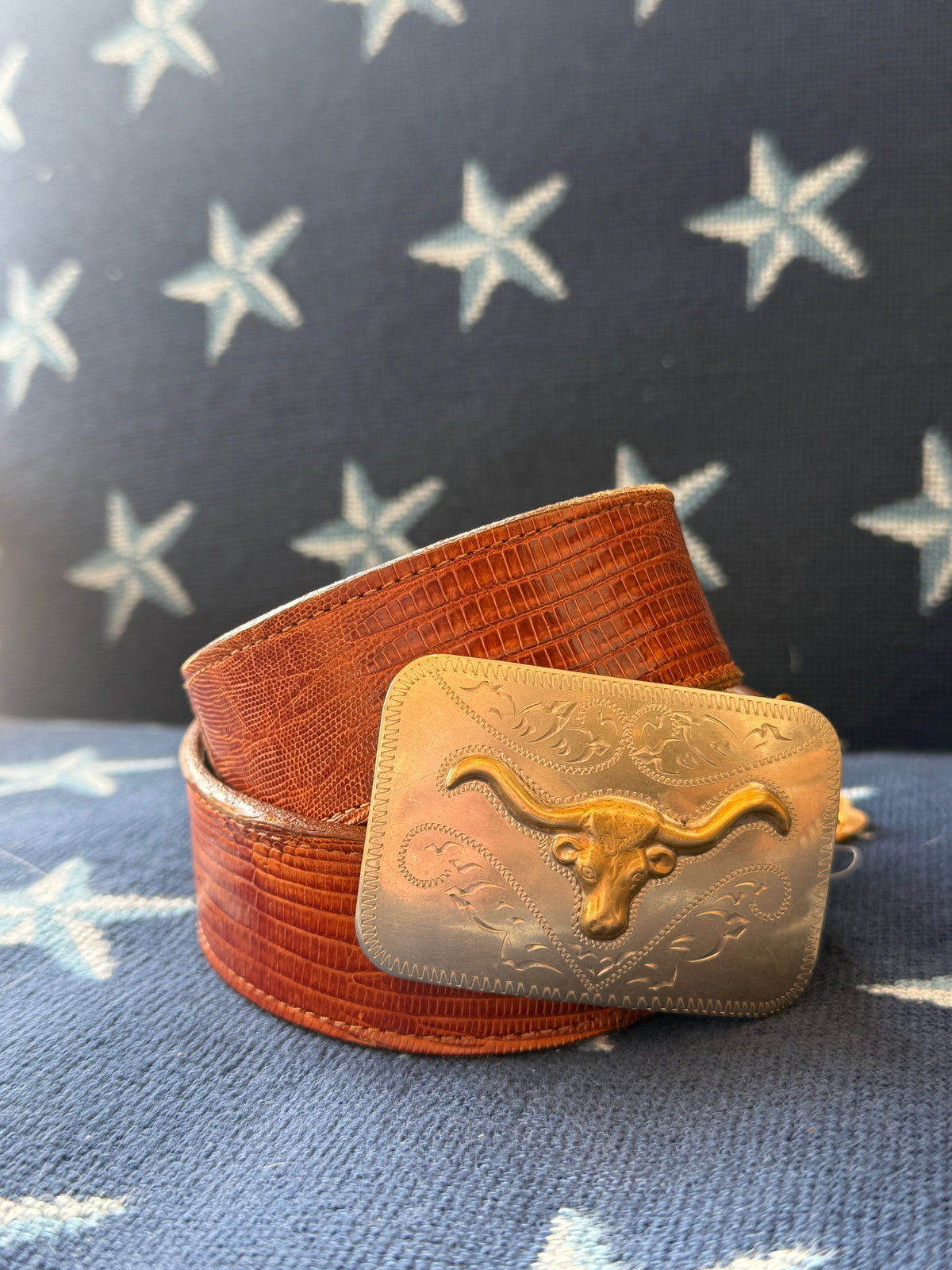 Longhorn Belt Buckle