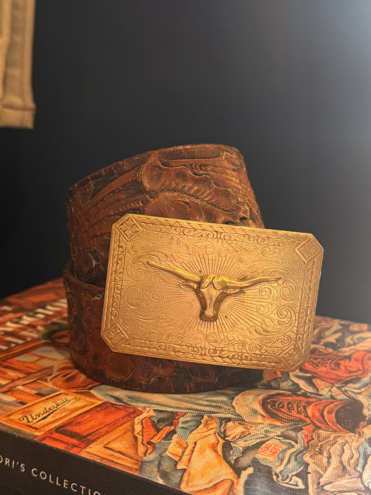 Longhorn Belt Buckle