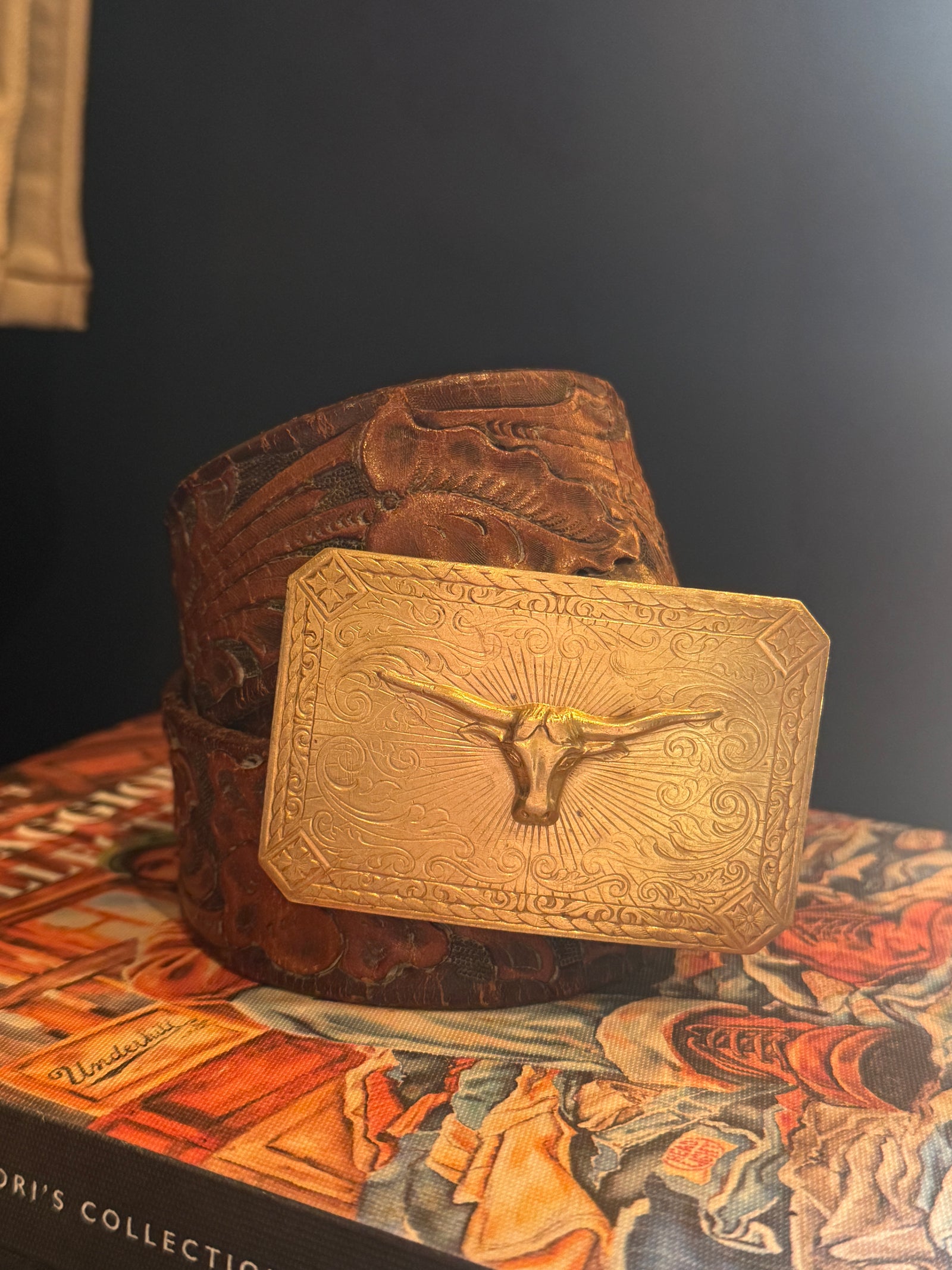 Longhorn Belt Buckle