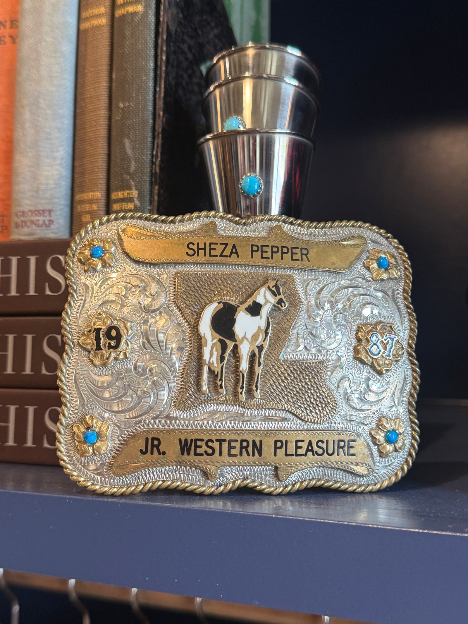 Sheza Pepper JR. Western Pleasure Horse Belt Buckle