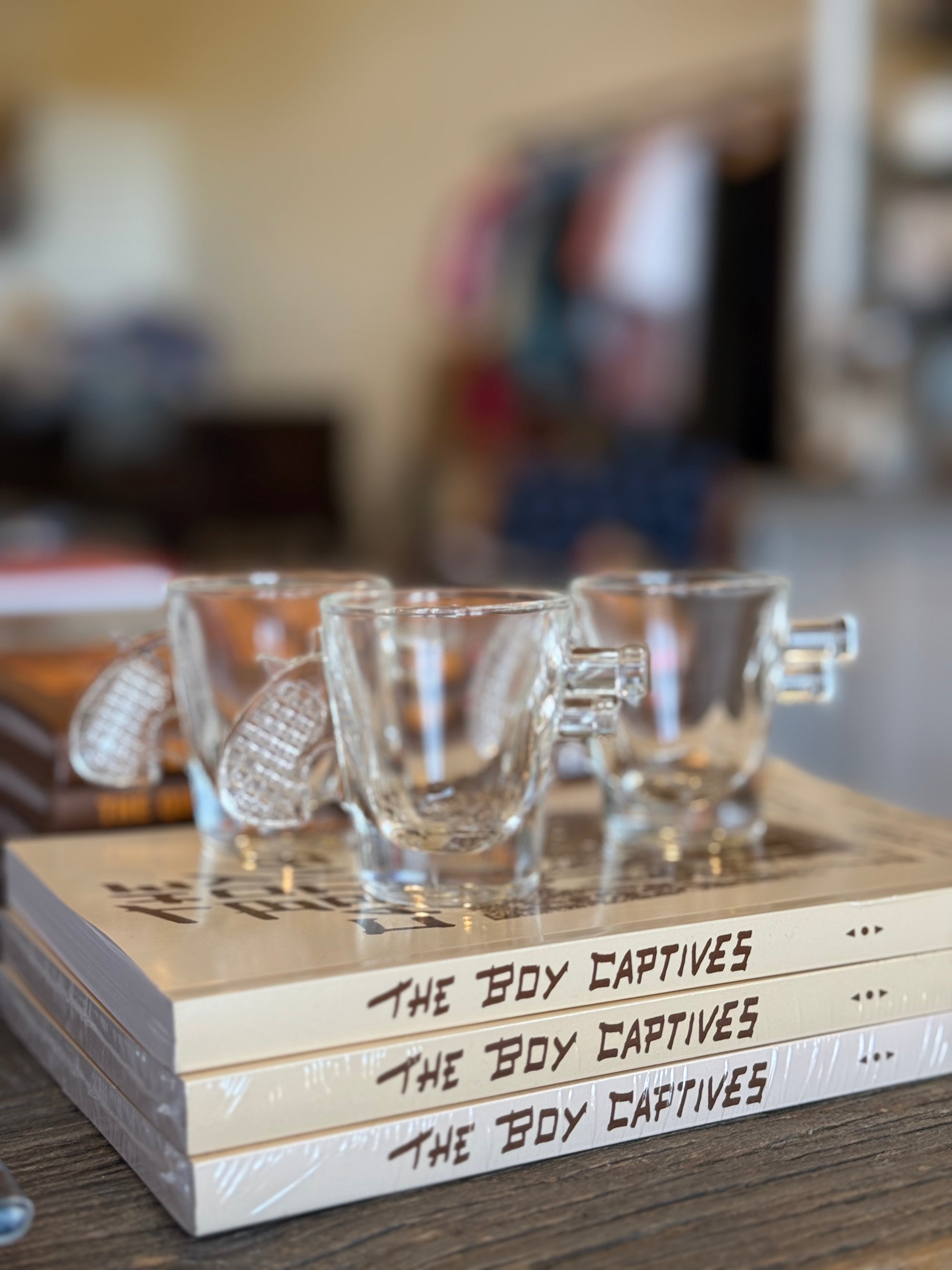 Vintage Pistol Shot Glass