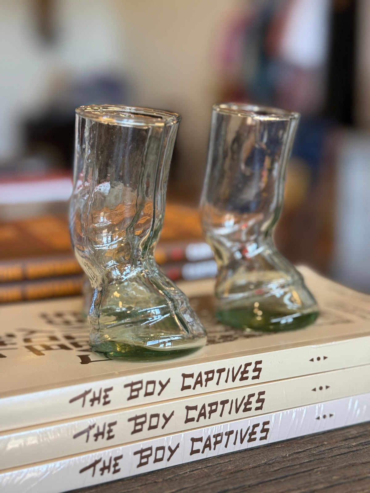 Vintage Hoof Shot Glass Set