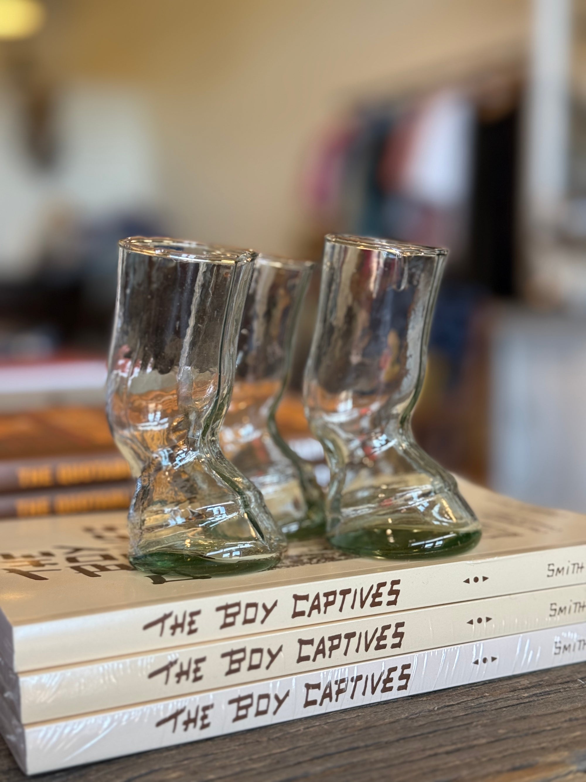 Vintage Hoof Shot Glass Set