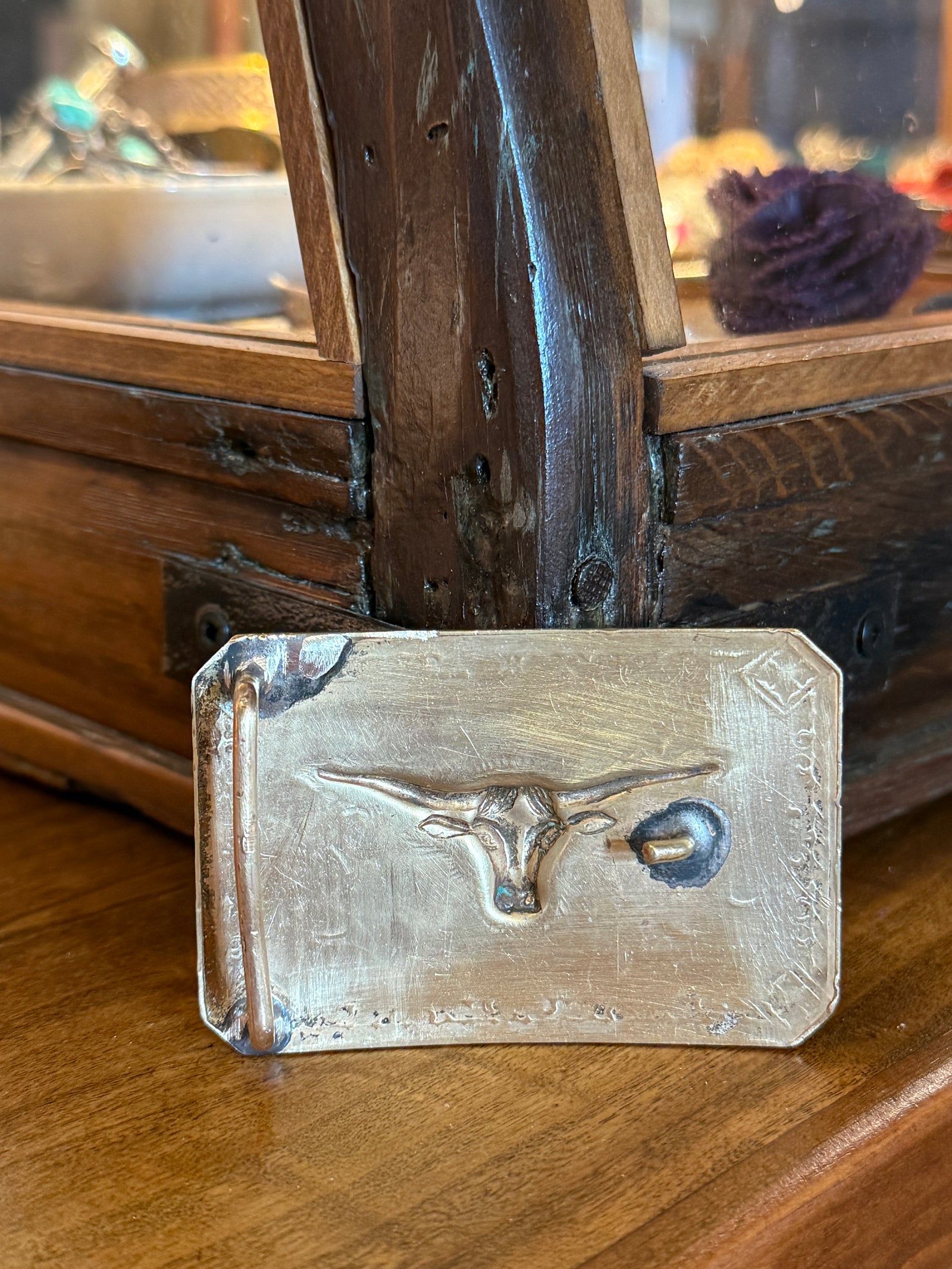 Longhorn Belt Buckle