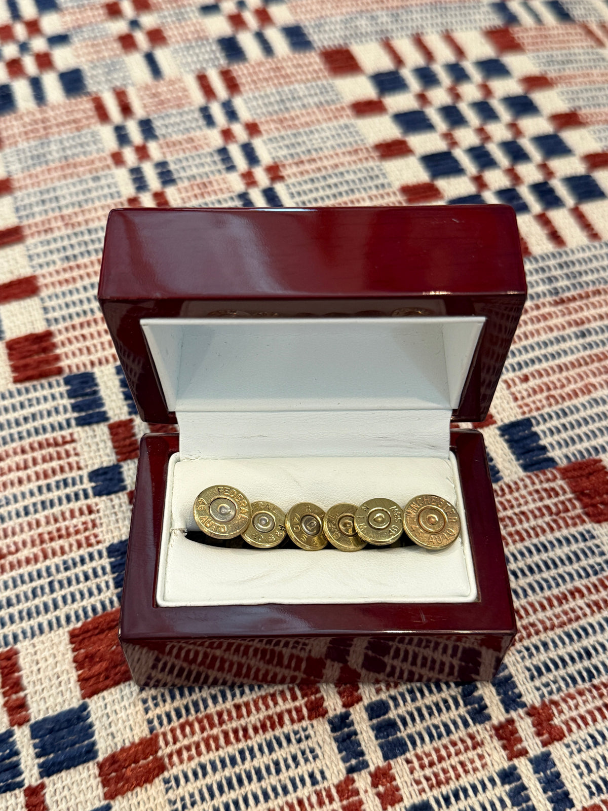 Bullet Cufflinks and Studs