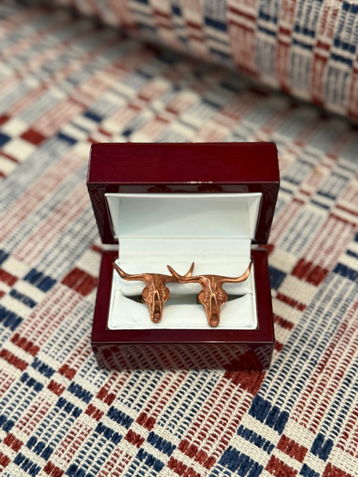 Cow Skull Cufflinks