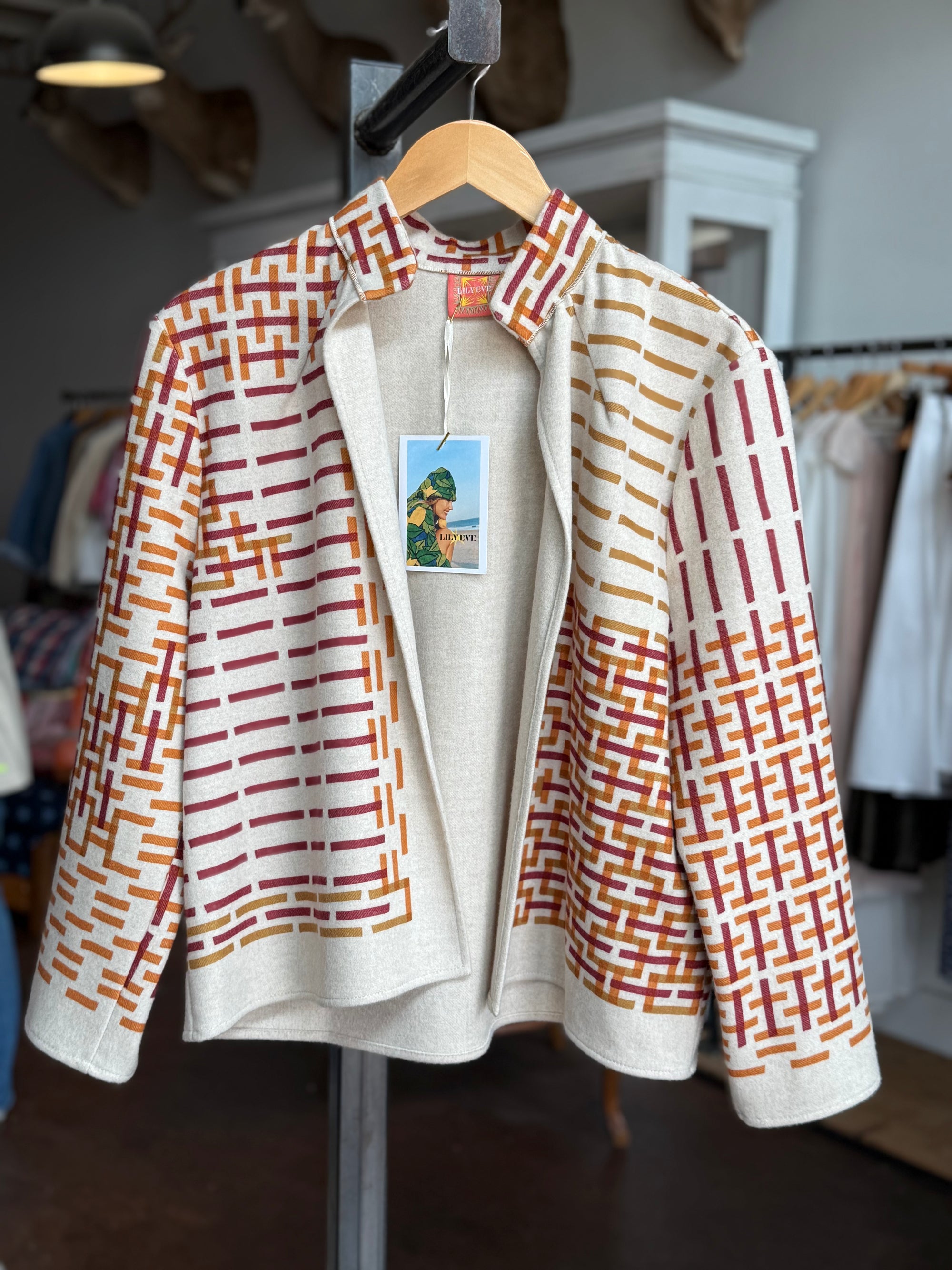 Hermes Blanket Fringe Jacket Series 13