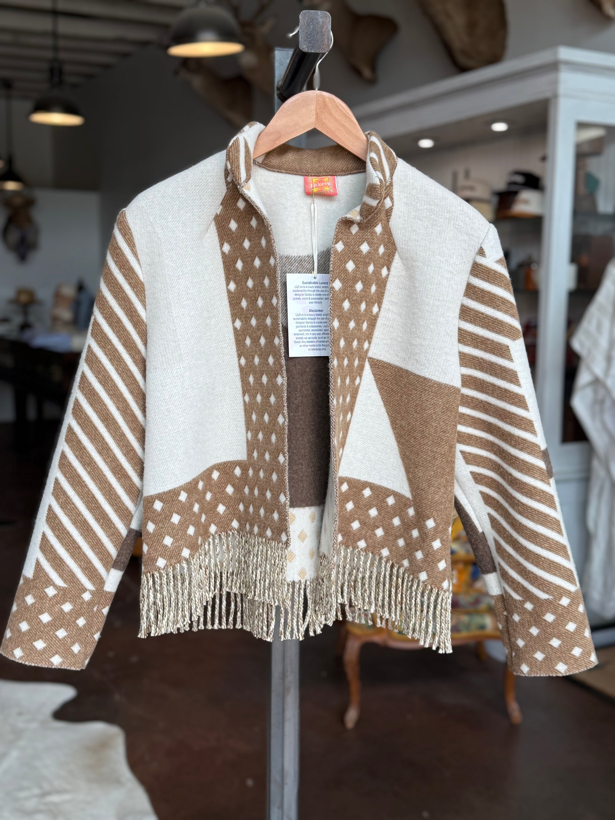 Hermes Blanket Fringe Jacket Series 9