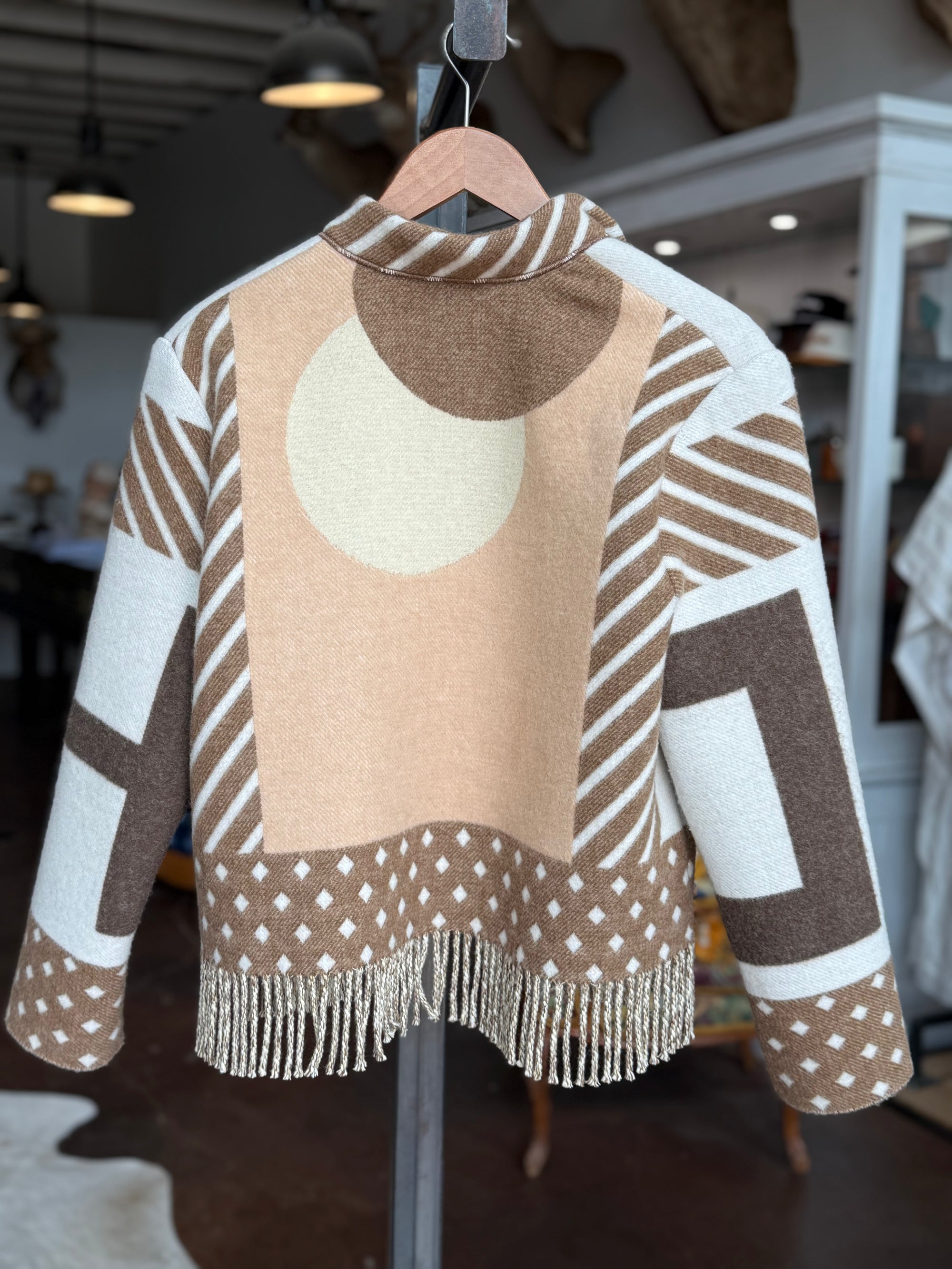 Hermes Blanket Fringe Jacket Series 9