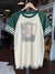 Vintage Reworked Kenny Rogers Tee with Sheer Overlay