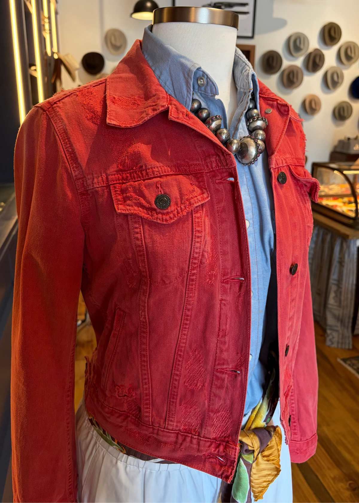 Red Denim Supply Ralph Lauren Denim Jacket