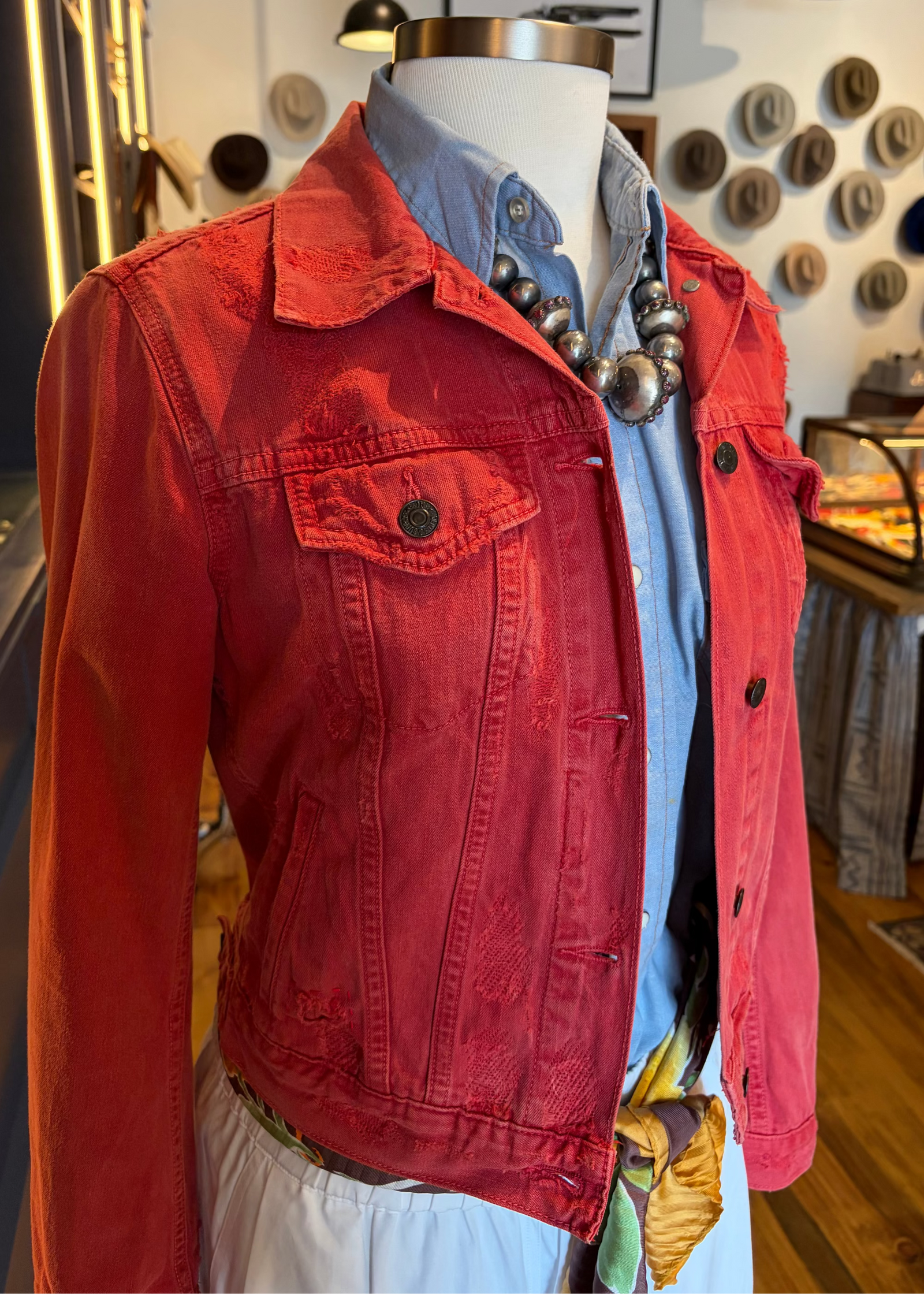 Red Denim Supply Ralph Lauren Denim Jacket