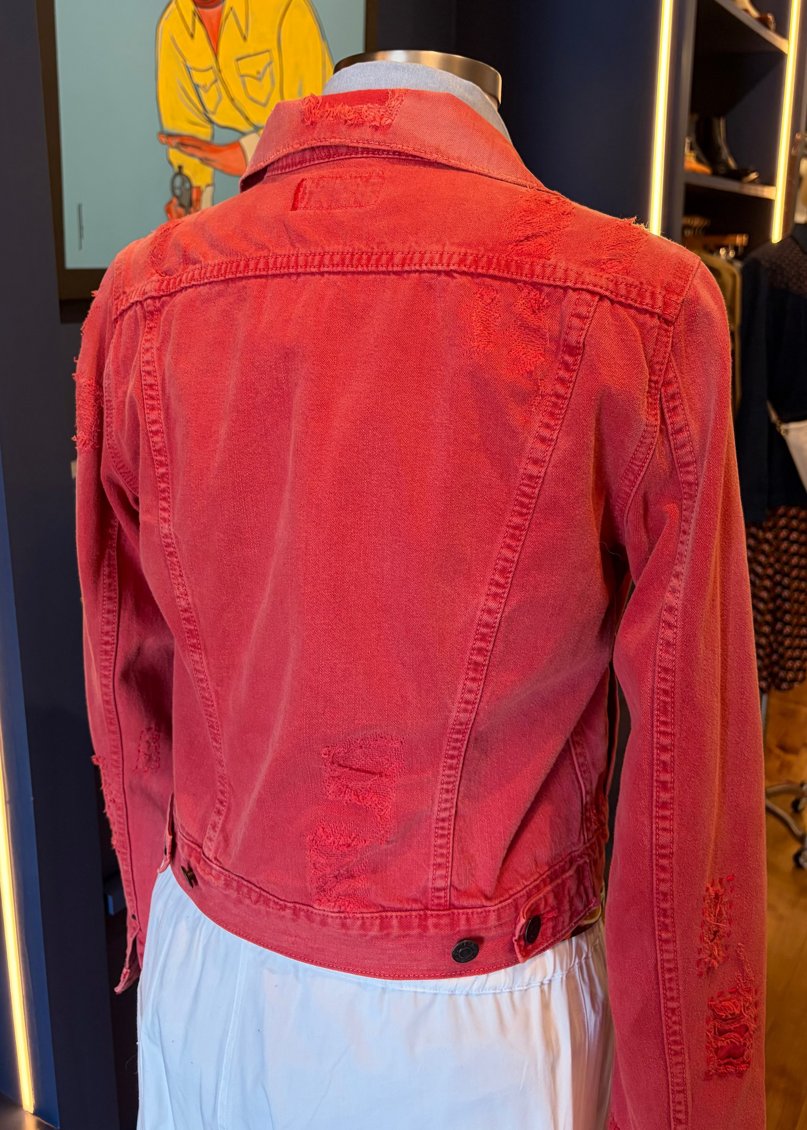 Red Denim Supply Ralph Lauren Denim Jacket