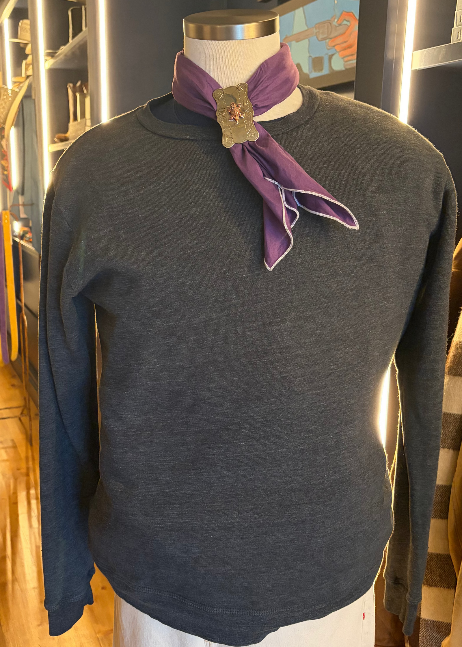 Trinidad Sweat Shirt- Grey- One Size left