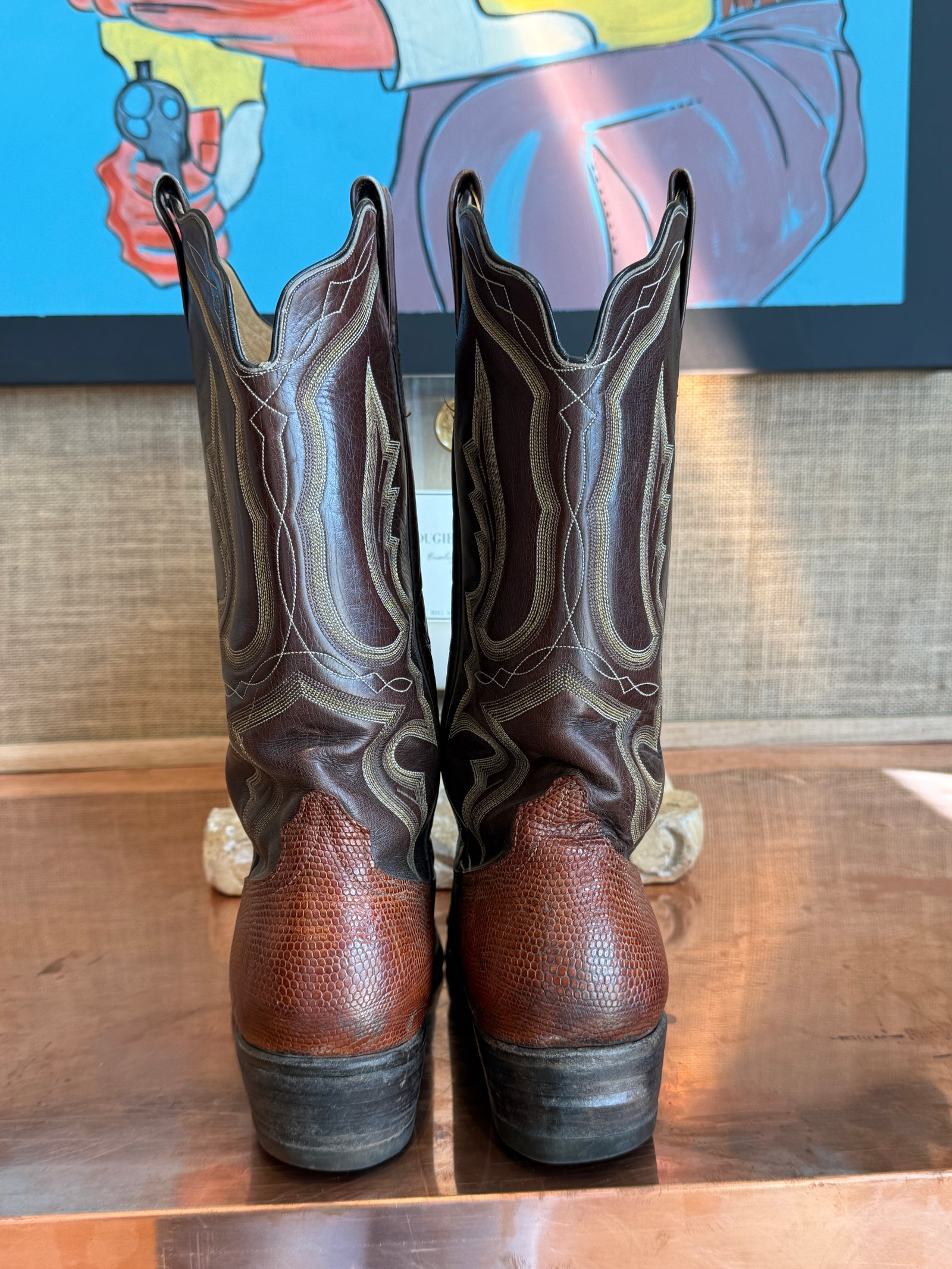Lizard Cowboy Boots