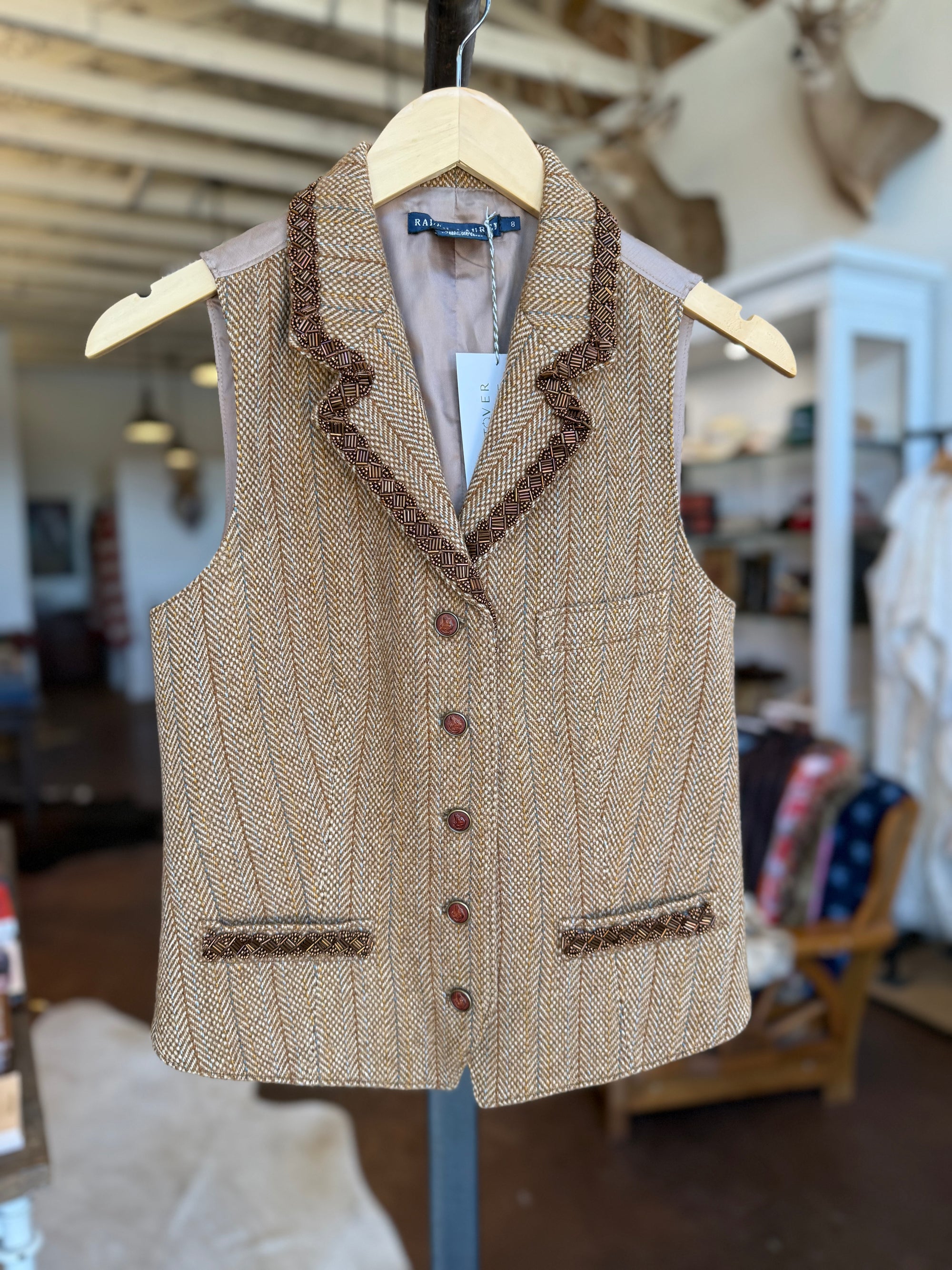ReWorked Embellished Vest