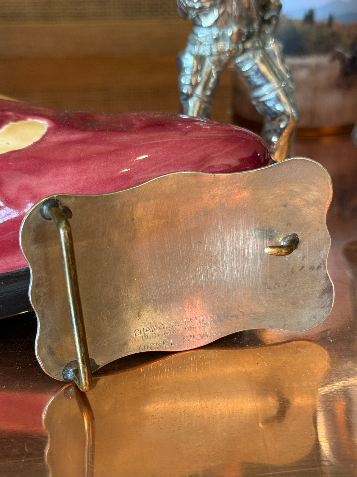 Horned Frog Belt Buckle