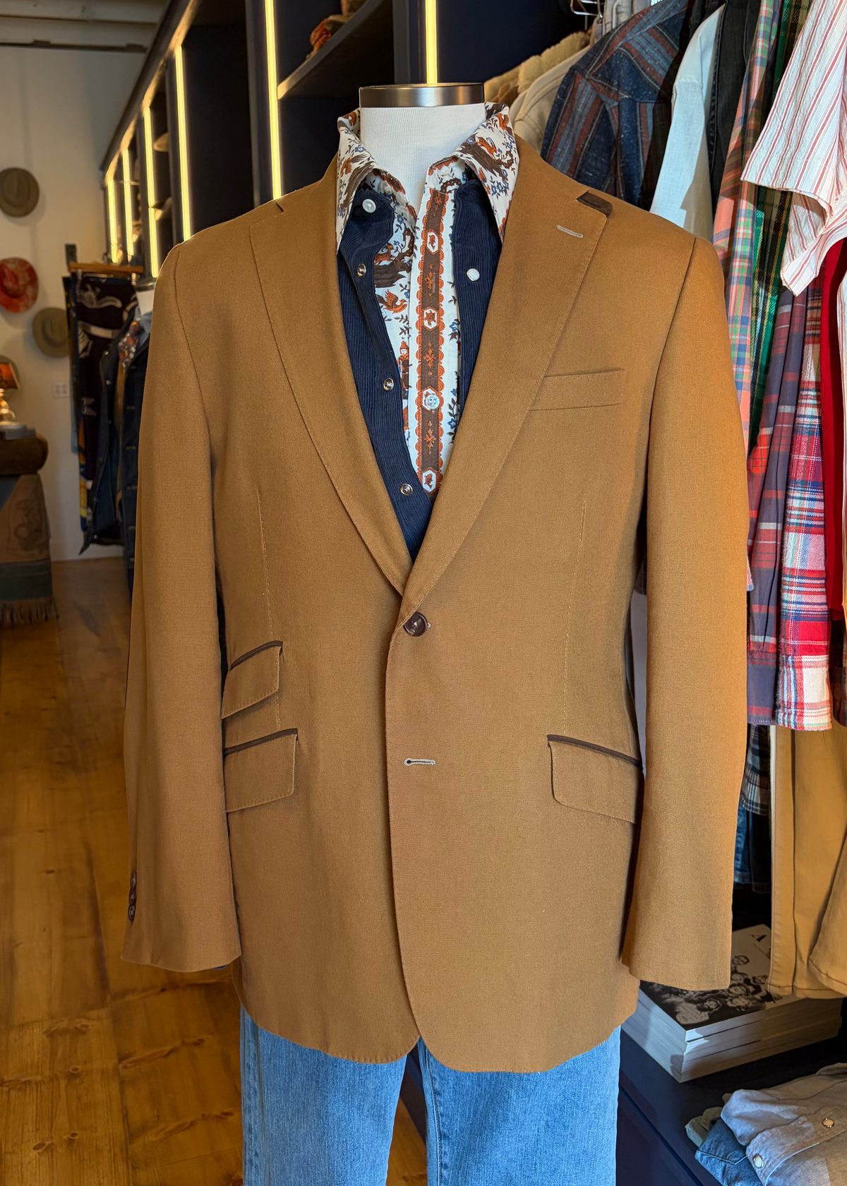 Cotton Canvas Sport Coat