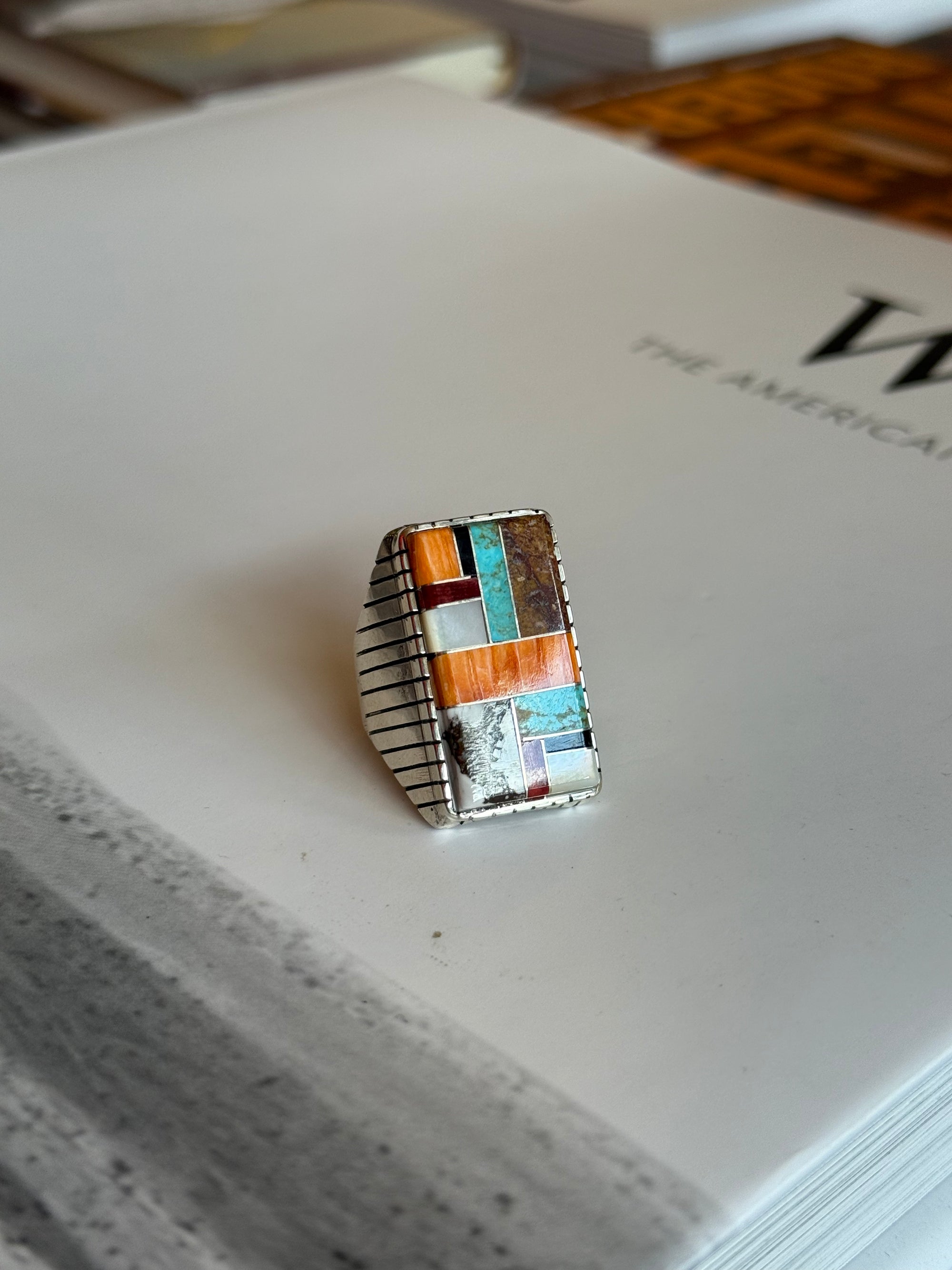 Vintage Multi Stone Ring